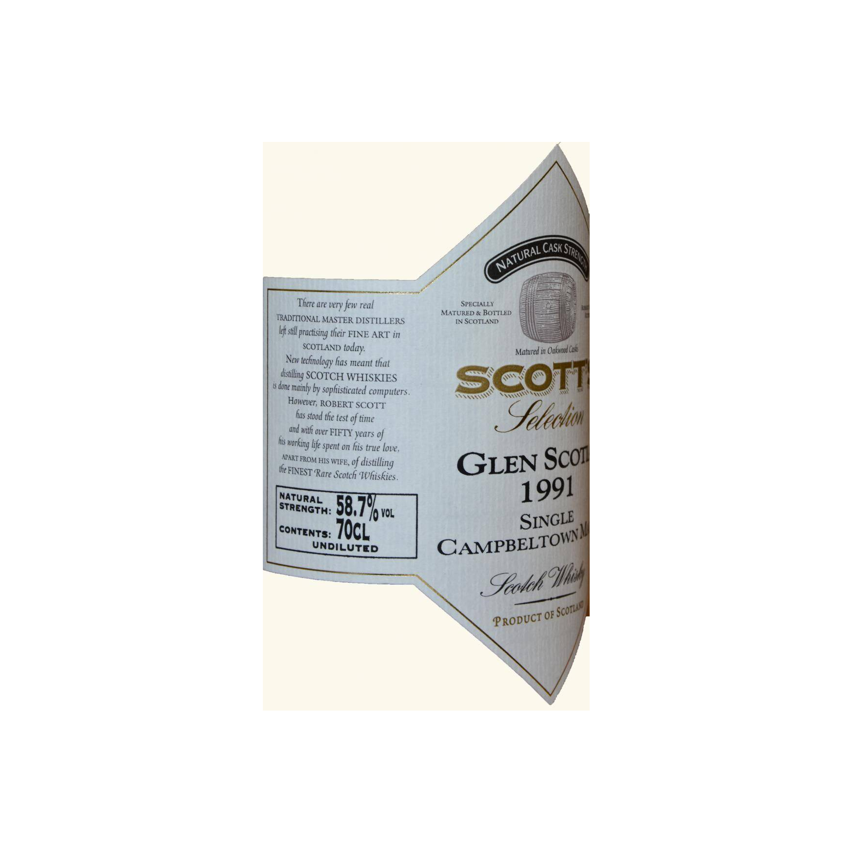 Glen Scotia 1991 19 Years Single Malt Whisky 2