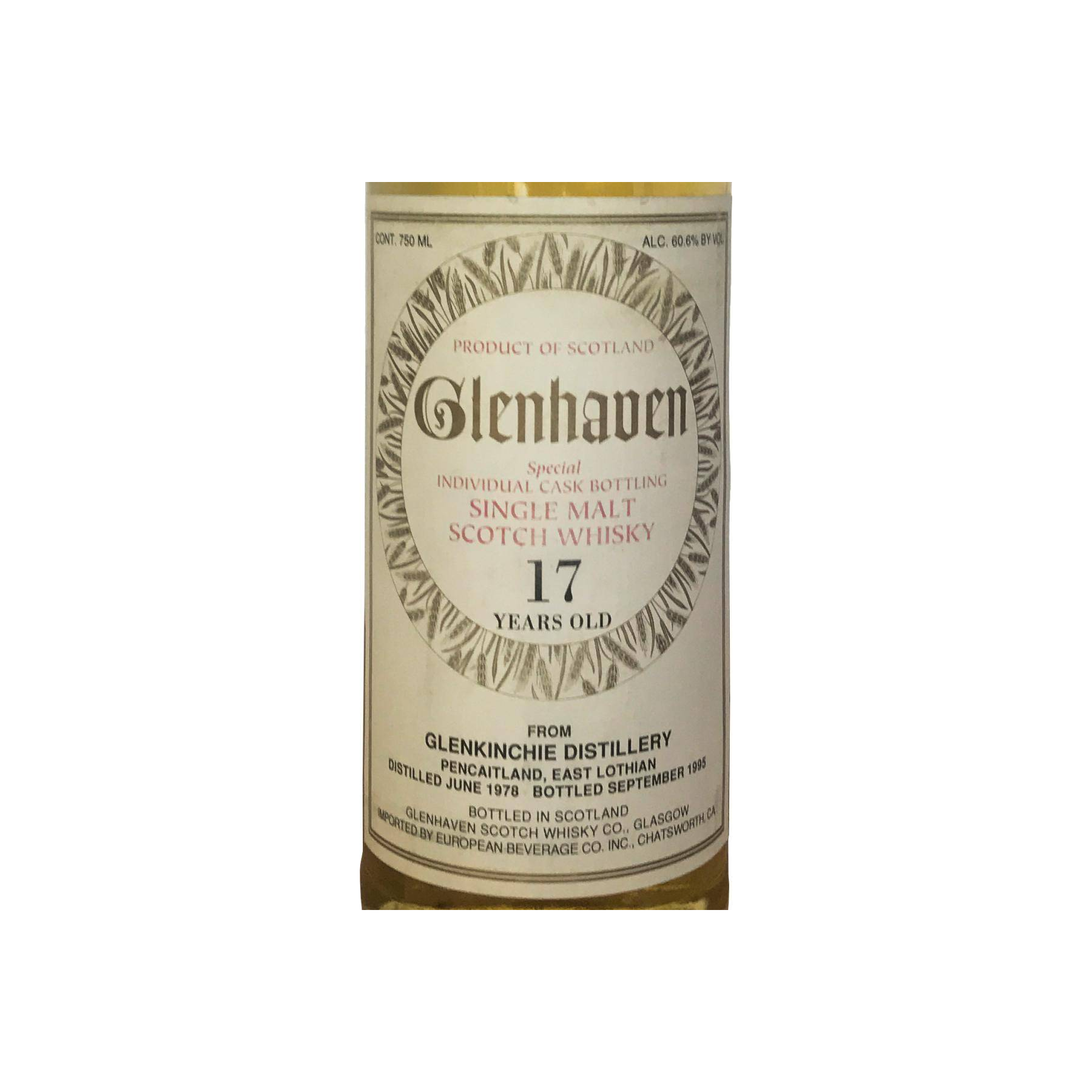 Glenkinchie 1978 17 Years Single Malt Whisky 2