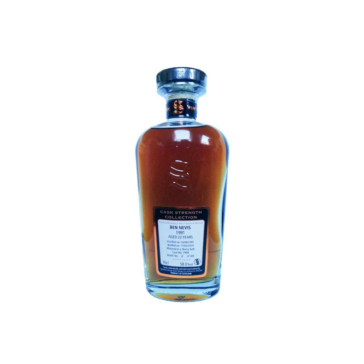 Ben Nevis Cask Strength Collection 1991 22 Years Single Malt Whisky
