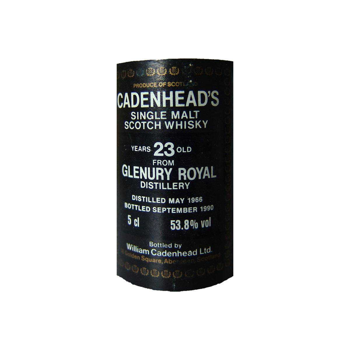 Glenury Royal 1966 23 Years Single Malt Whisky 2