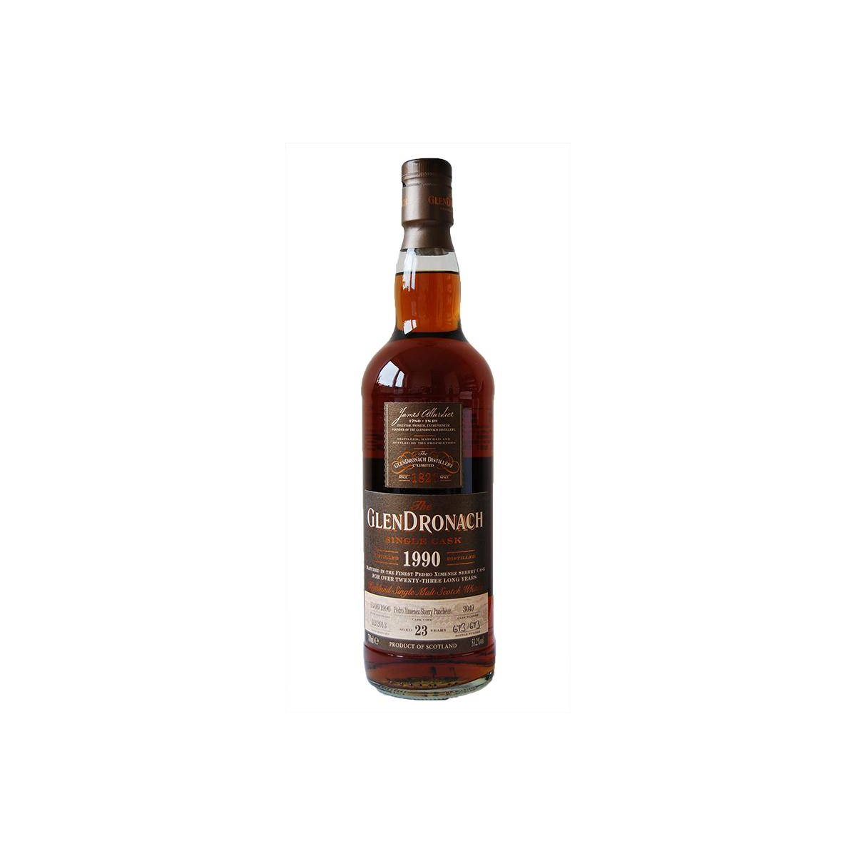 GlenDronach Single Cask 1990 23 Years Single Malt Whisky