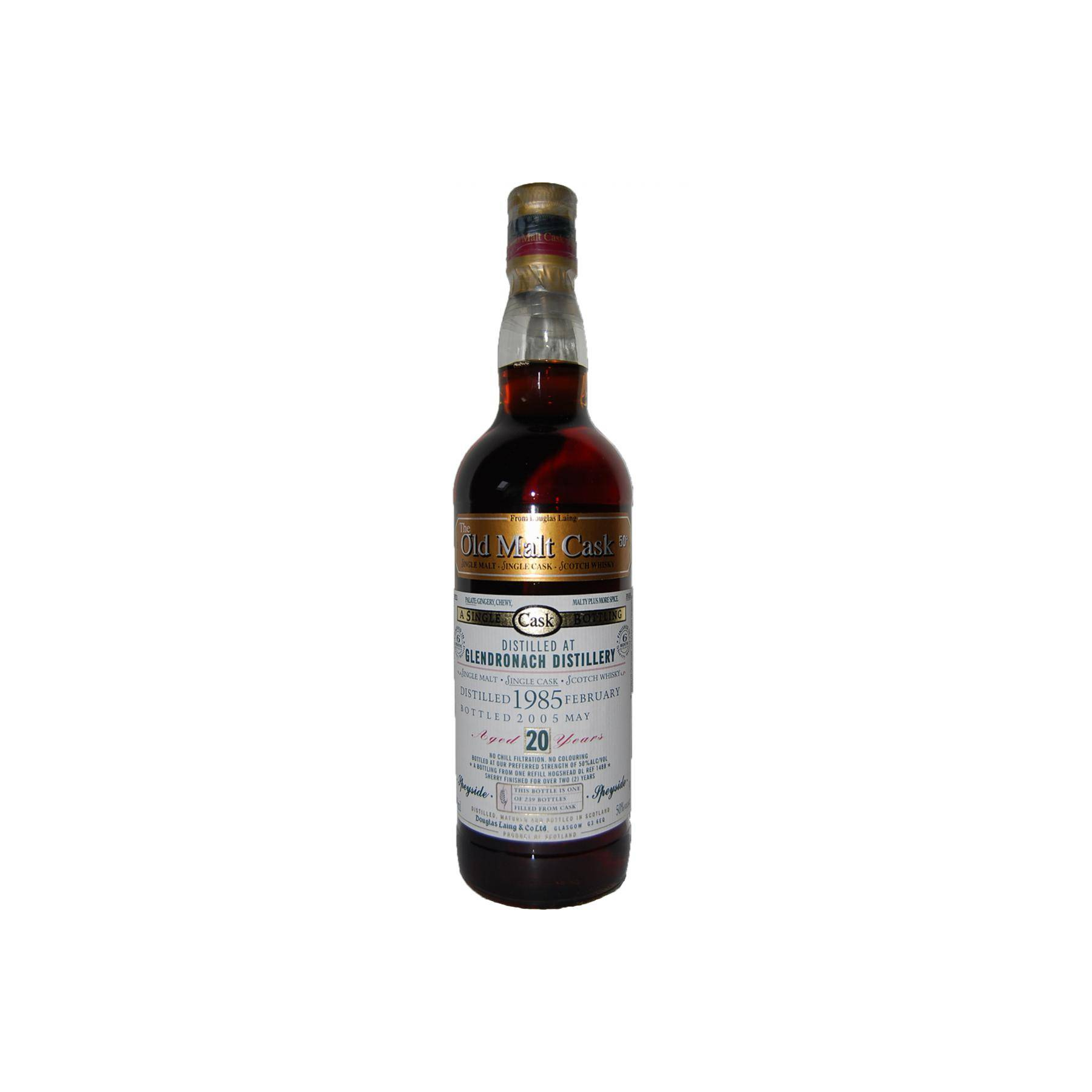 GlenDronach Old Malt Cask 1985 20 Years Single Malt Whisky