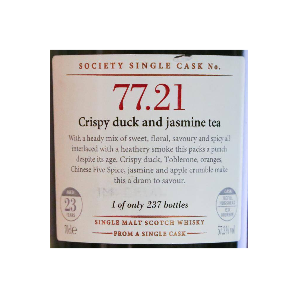 The Scotch Malt Whisky Society 1987 23 Years Single Malt Whisky 2