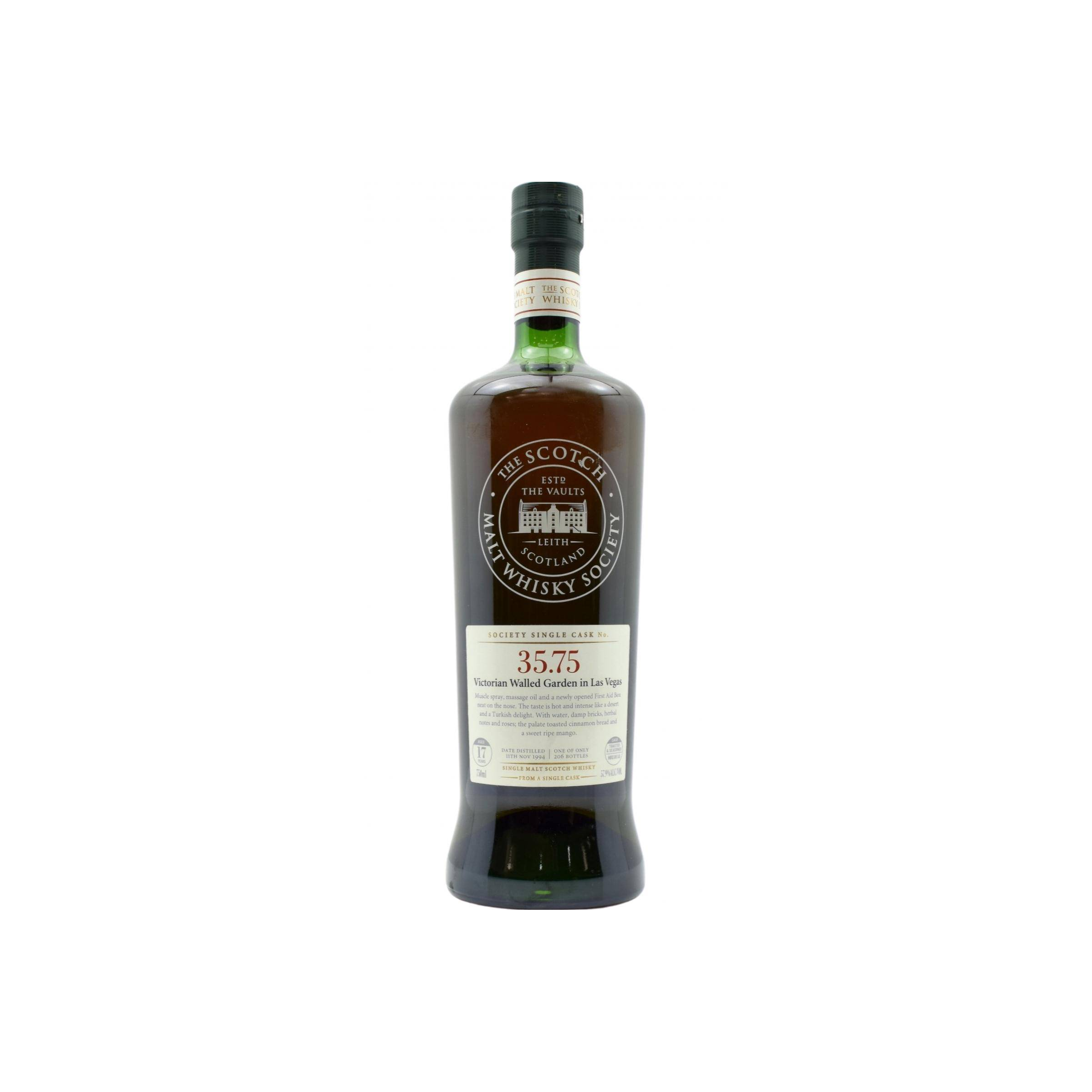 The Scotch Malt Whisky Society 1994 17 Years Single Malt Whisky