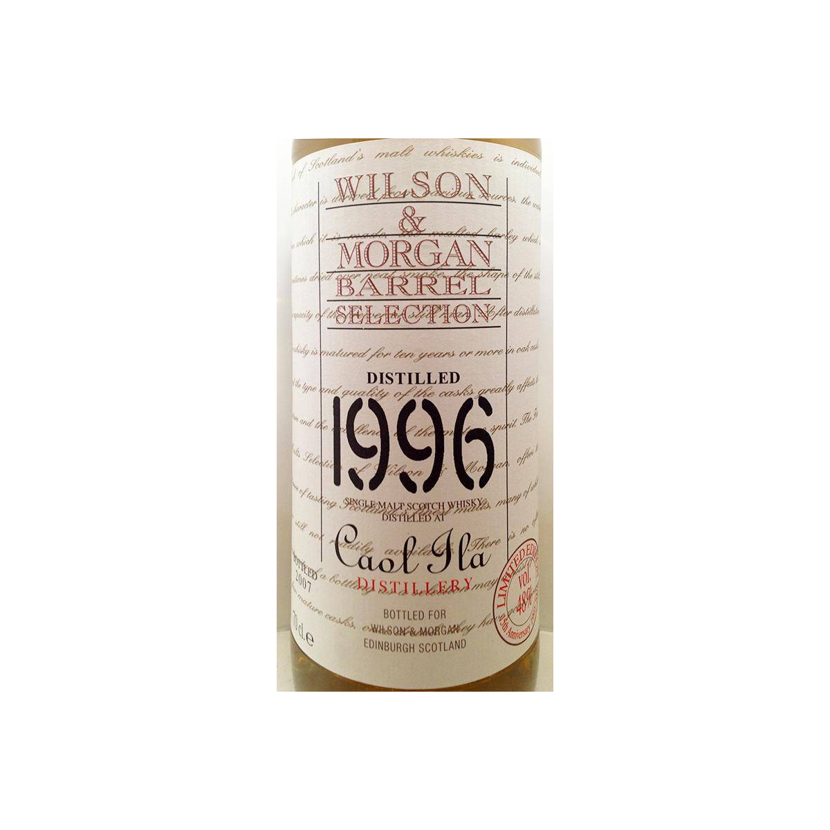 Caol Ila 1996 11 Years Single Malt Whisky 2