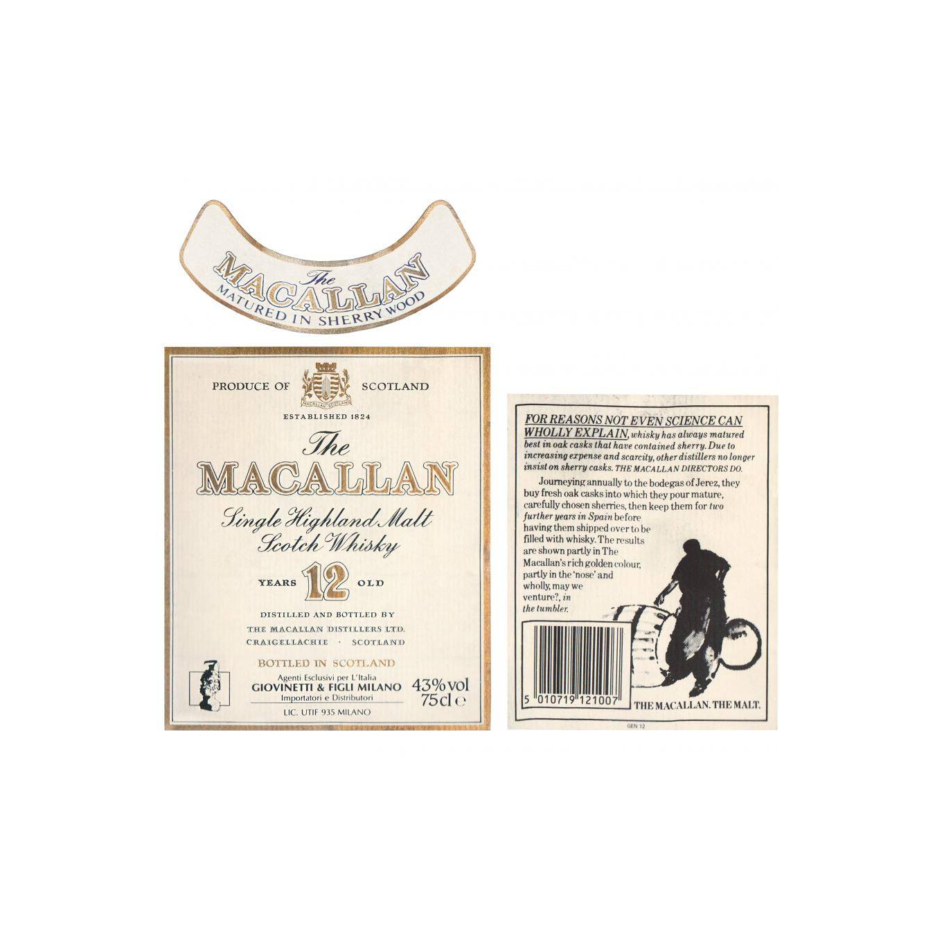 The Macallan 12 Years Single Malt Whisky 3