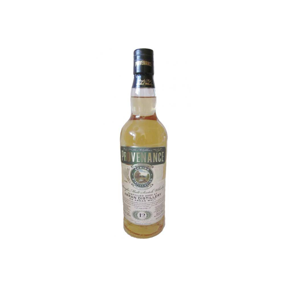 Arran McGibbon's Provenance 2000 12 Years Single Malt Whisky