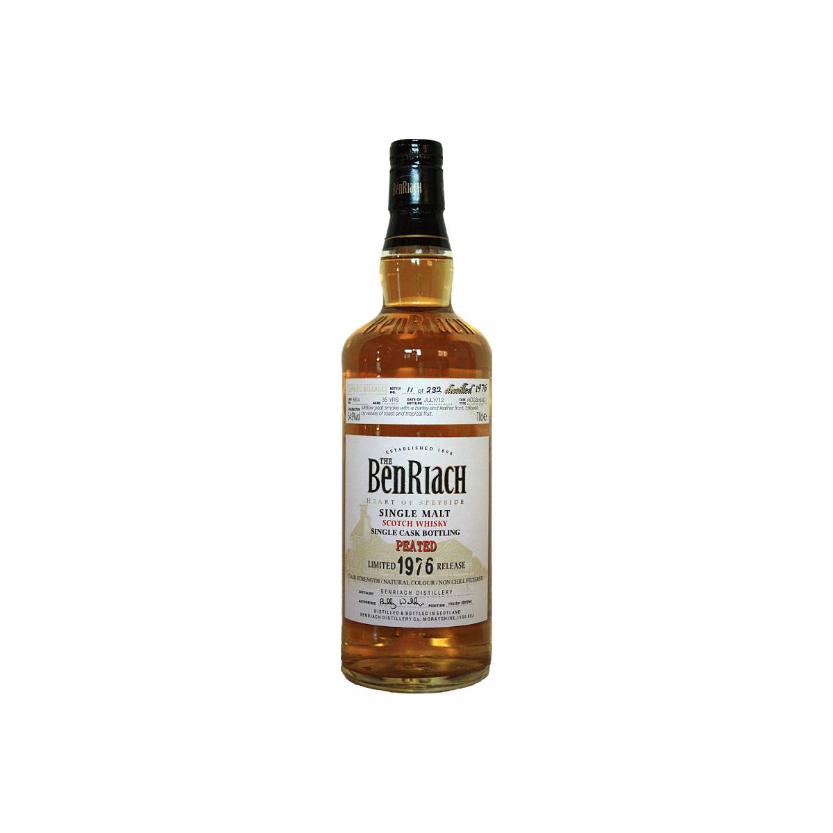 BenRiach 1976 35 Years Single Malt Whisky