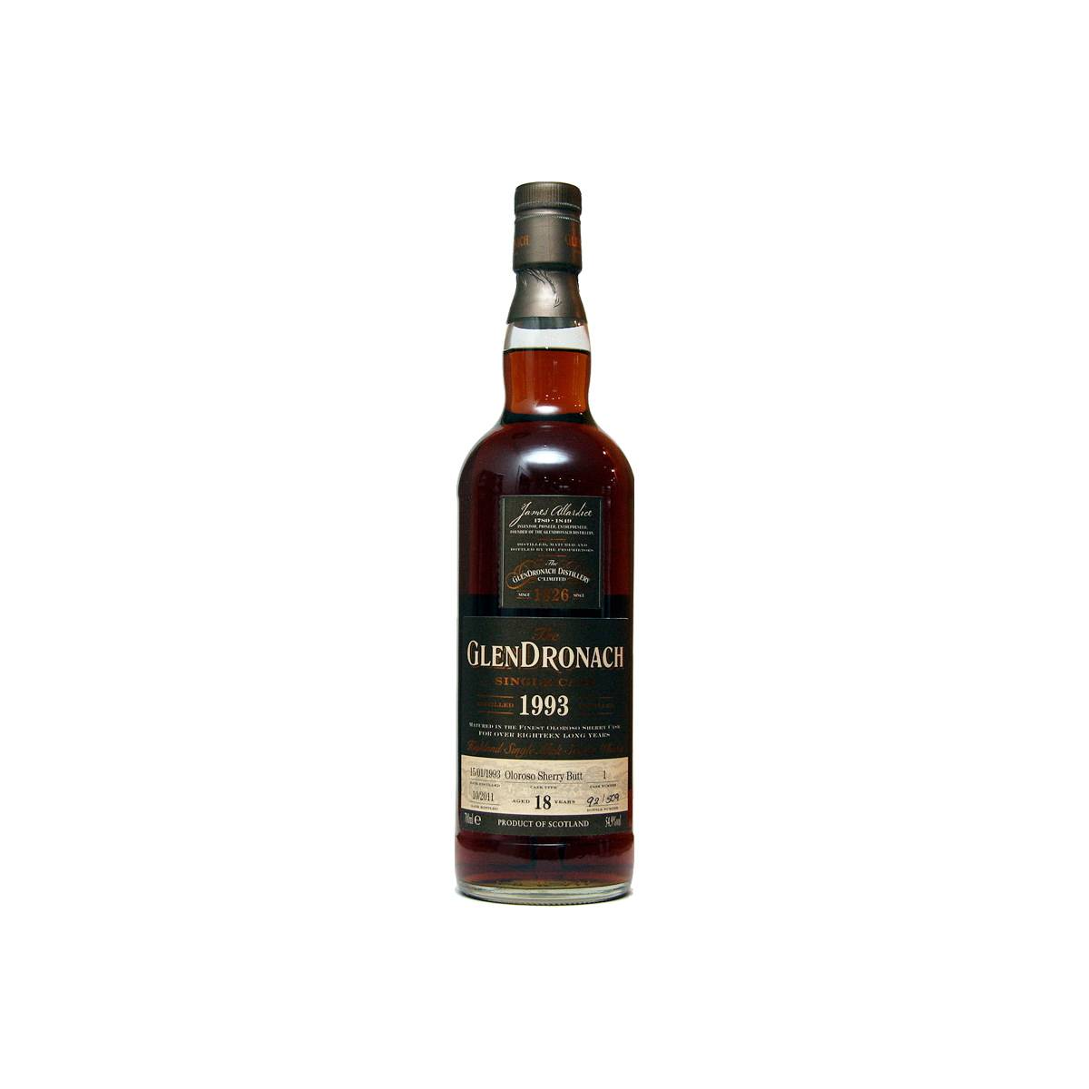 GlenDronach 1993 18 Years Single Malt Whisky