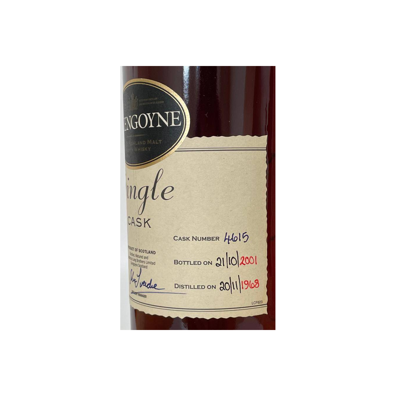 Glengoyne Single Cask 1968 32 Years Single Malt Whisky 3