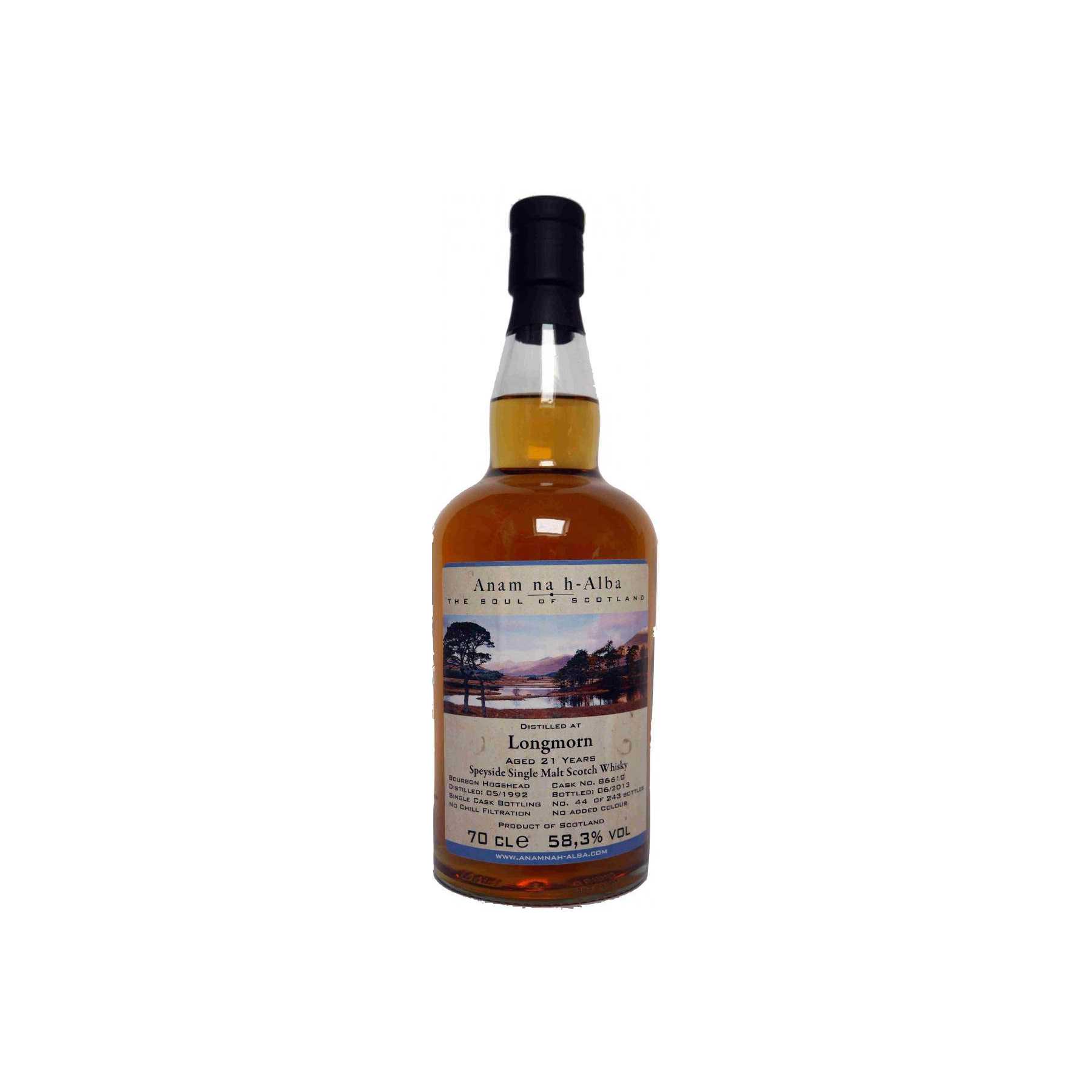 Longmorn 1992 21 Years Single Malt Whisky