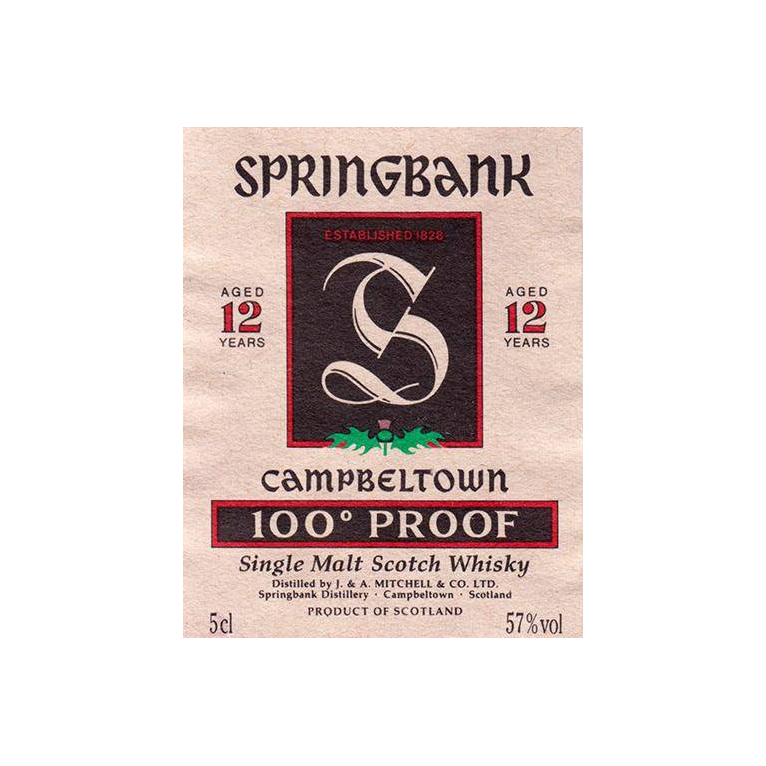 Springbank 12 Years Single Malt Whisky 2