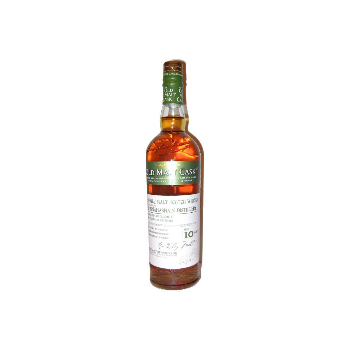 Bunnahabhain Old Malt Cask 2001 10 Years Single Malt Whisky
