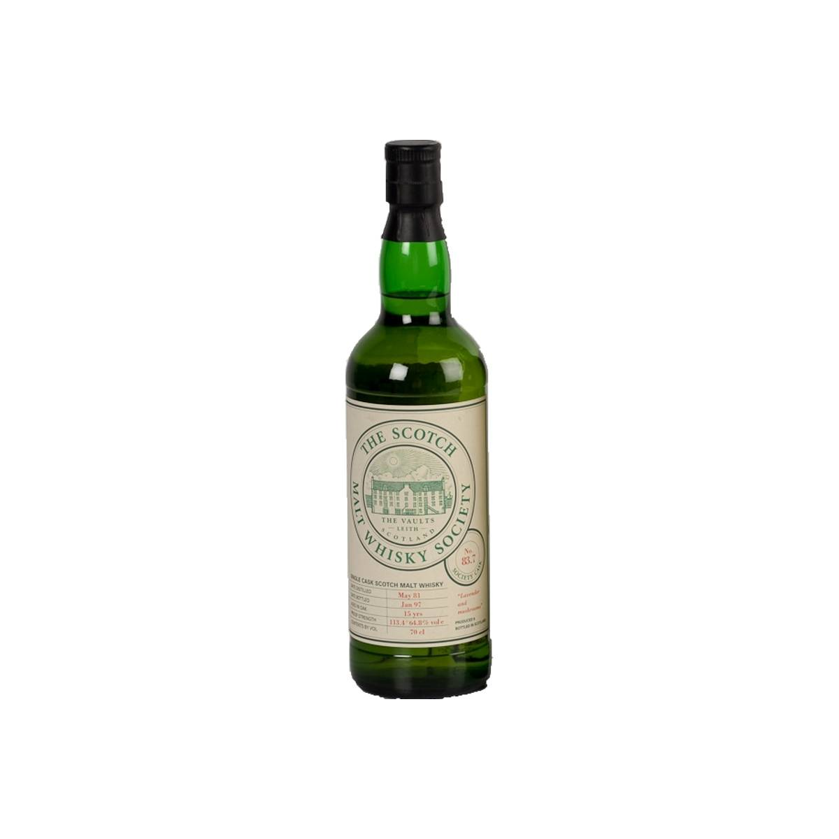 The Scotch Malt Whisky Society 1981 15 Years Single Malt Whisky
