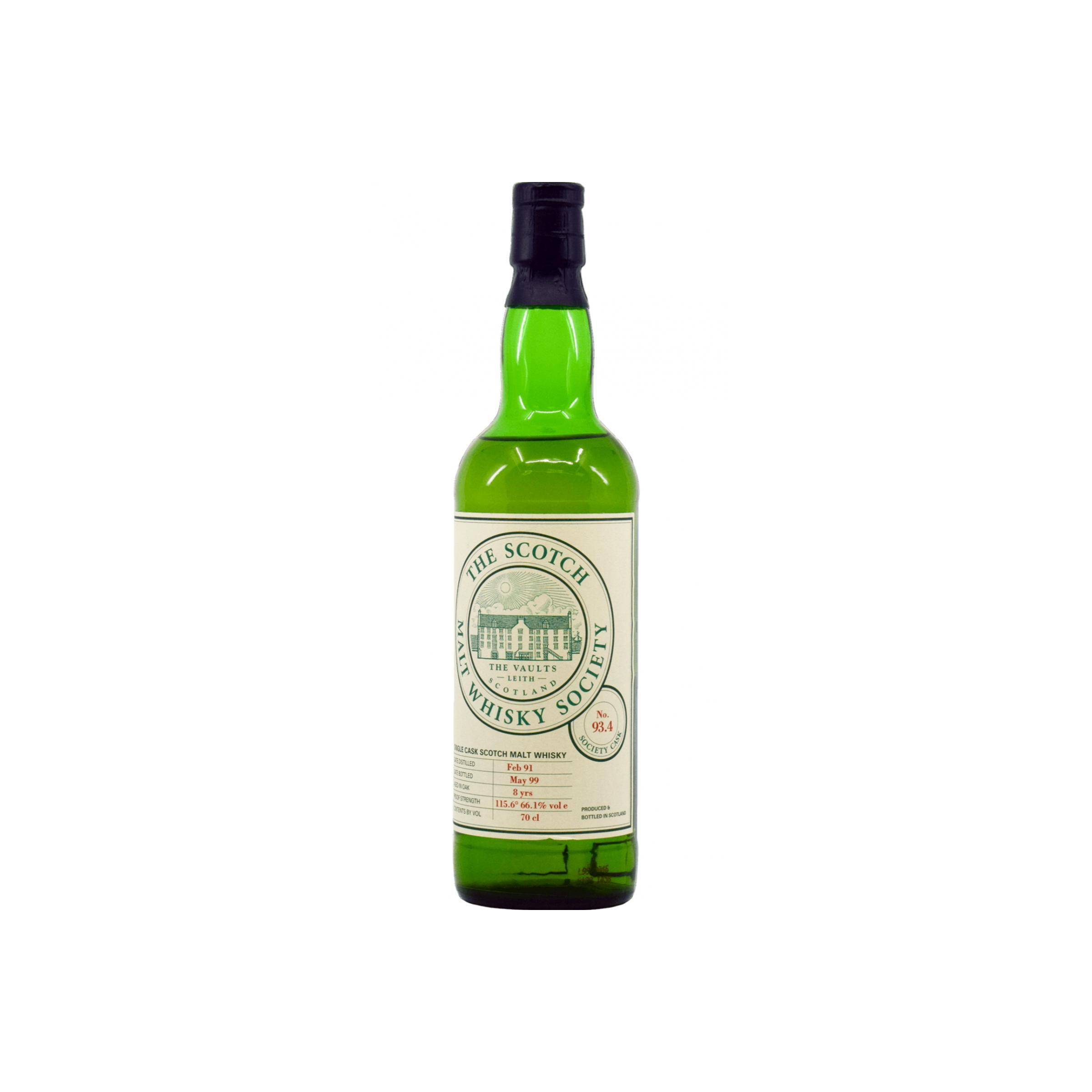 The Scotch Malt Whisky Society 1991 8 Years Single Malt Whisky