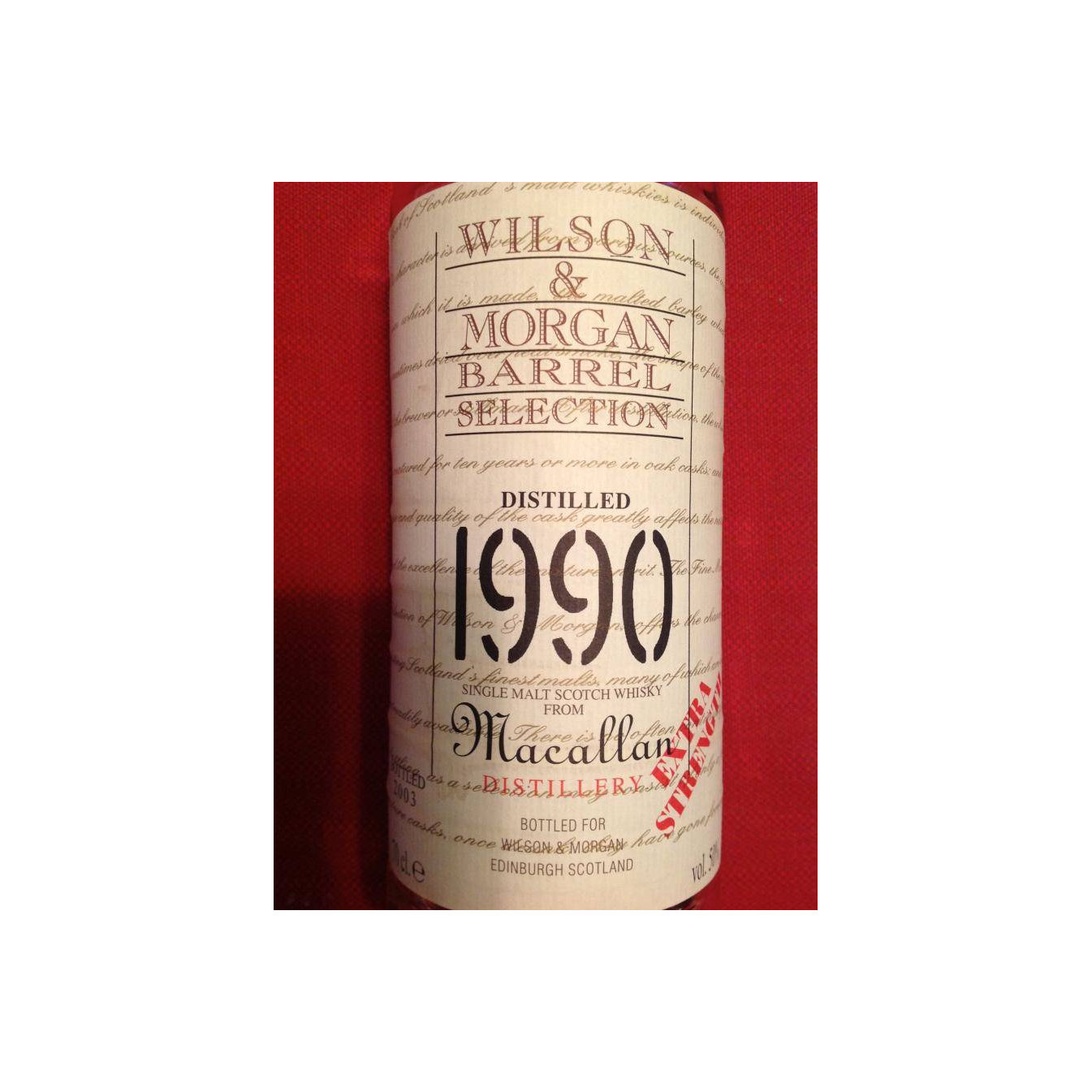 The Macallan 1990 13 Years Single Malt Whisky