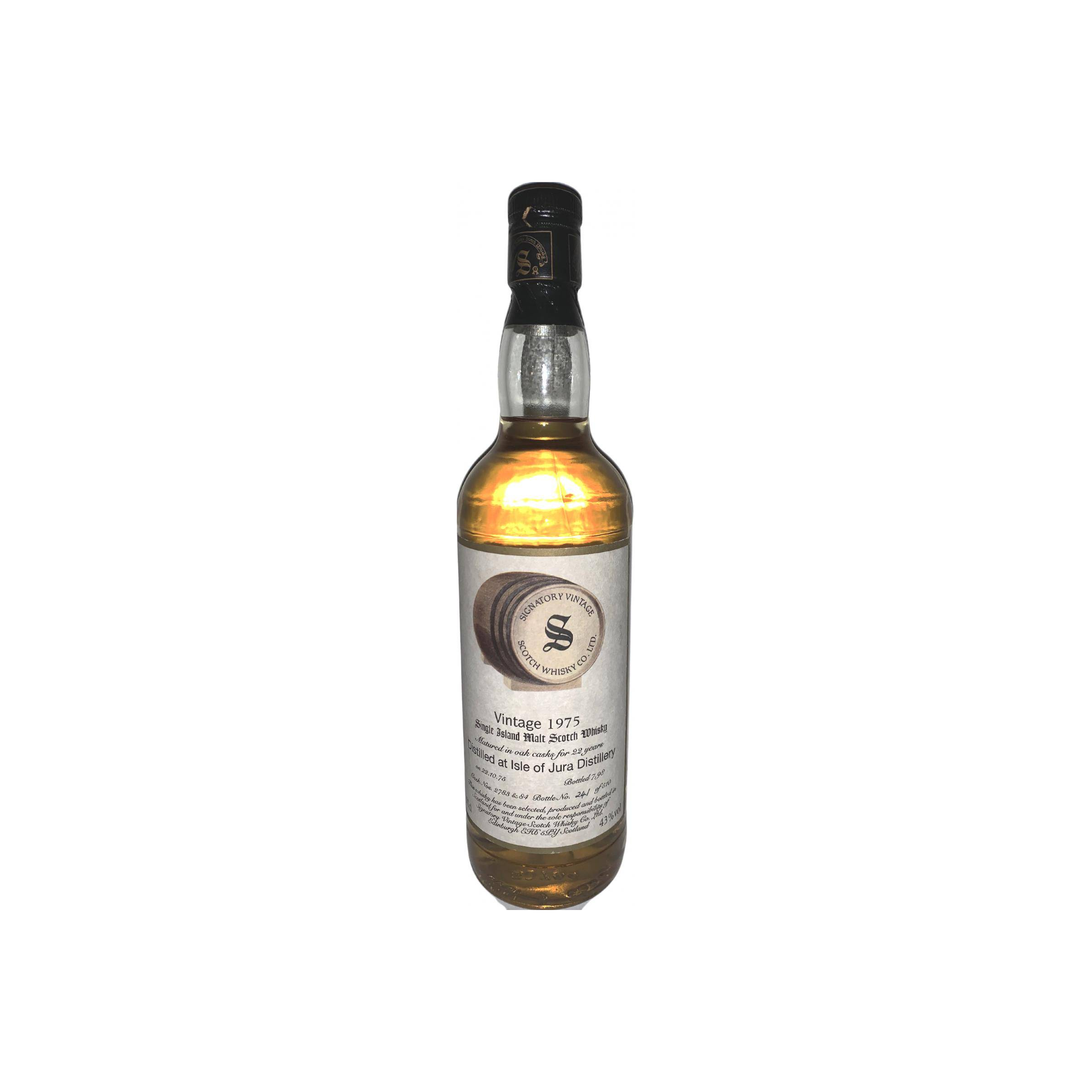 Jura Vintage Collection 1975 22 Years Single Malt Whisky