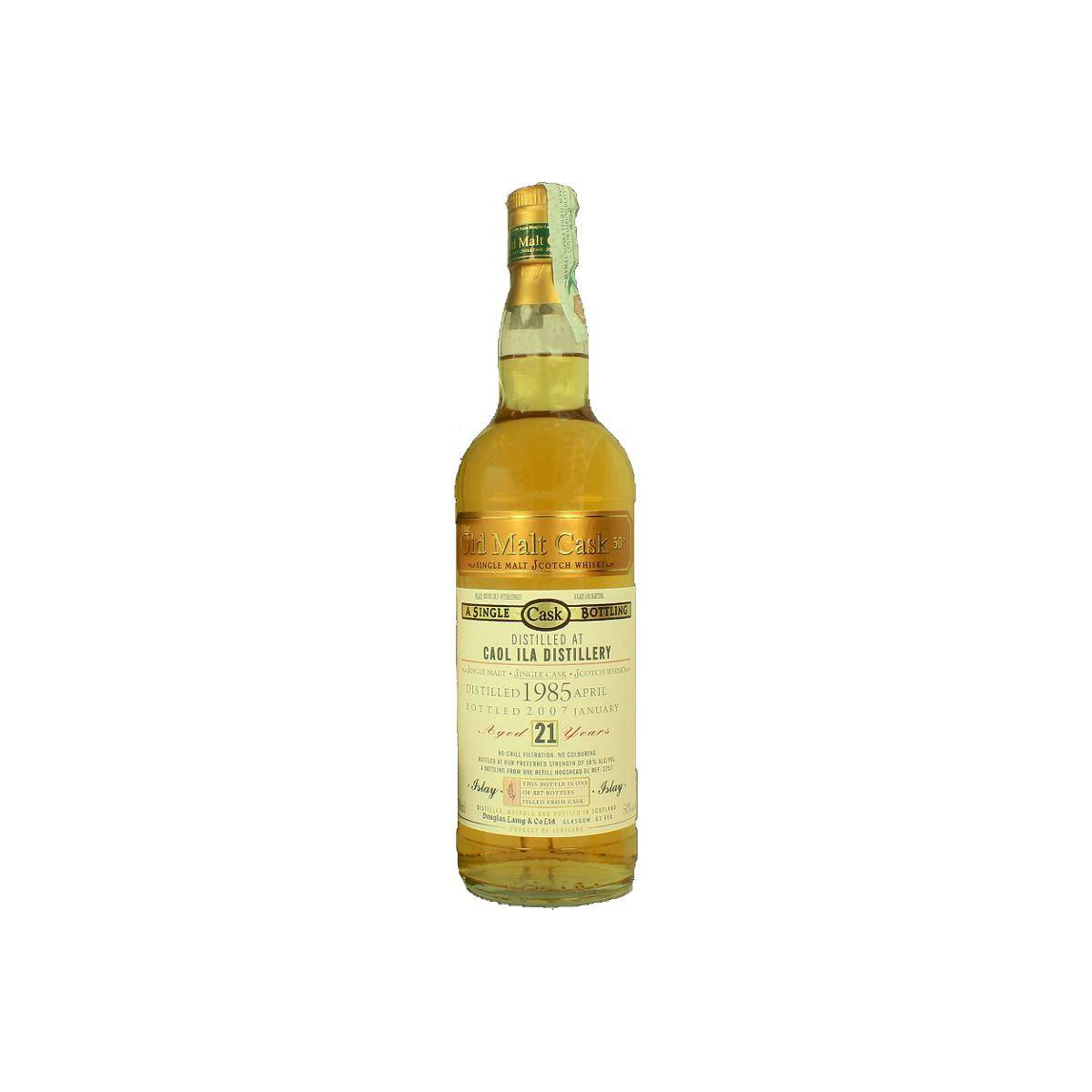 Caol Ila Old Malt Cask 1985 21 Years Single Malt Whisky