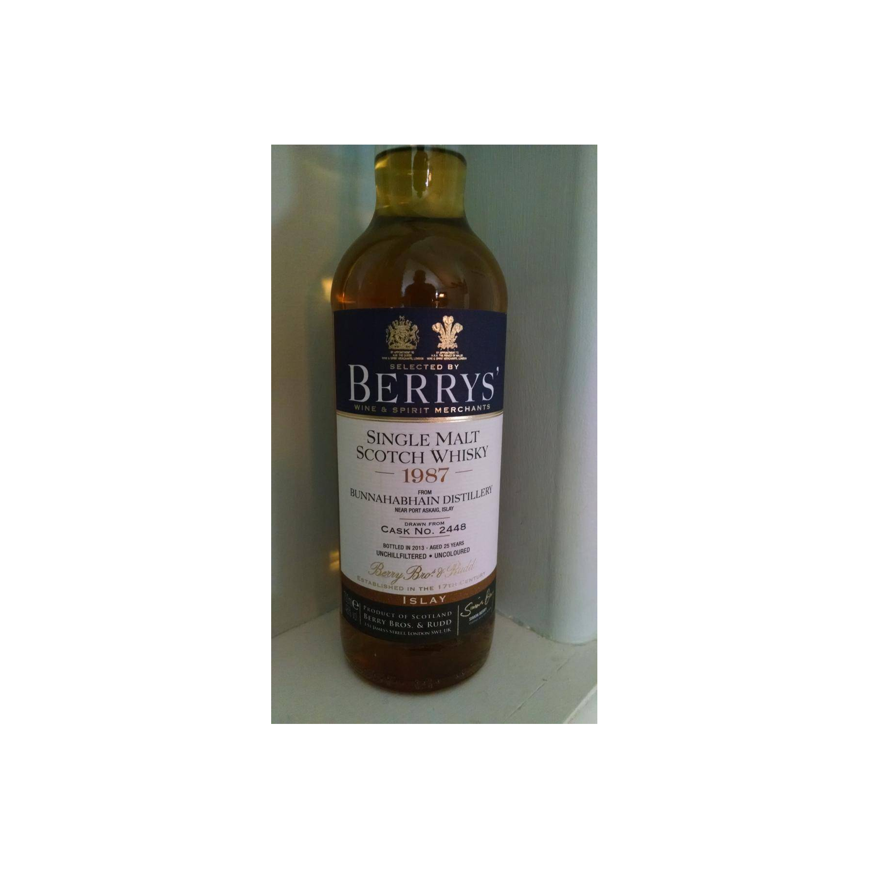 Bunnahabhain 1987 25 Years Single Malt Whisky 2