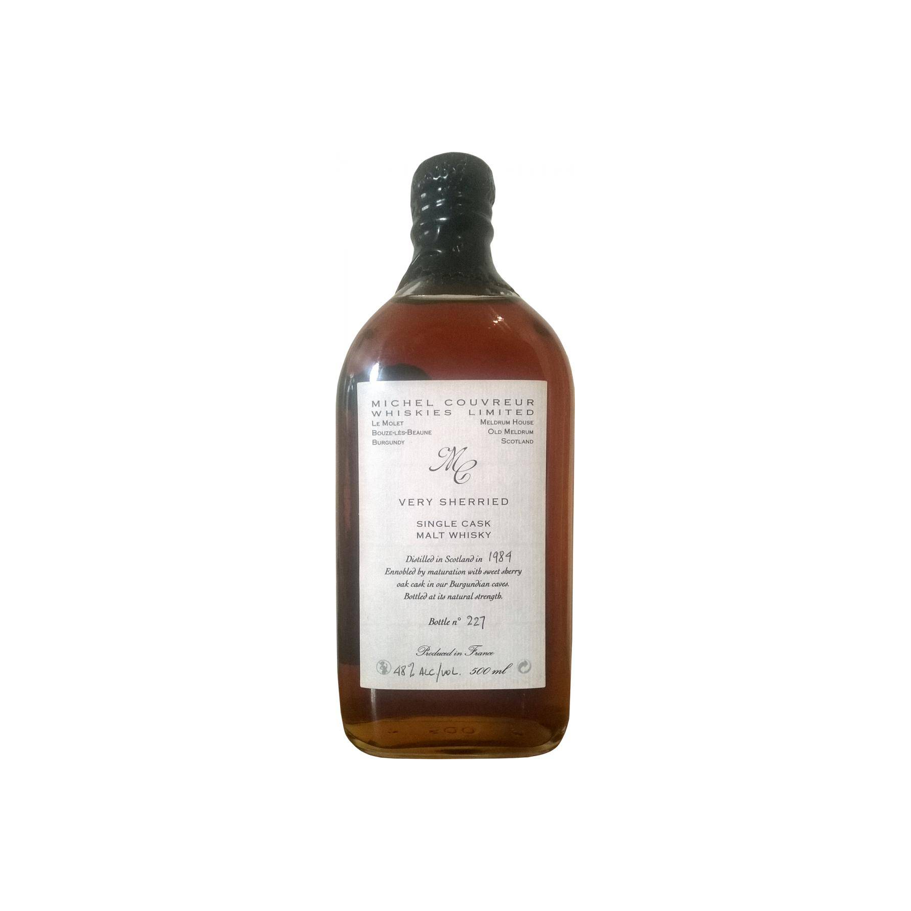 Michel Couvreur 1984 27 Years Single Malt Whisky 3