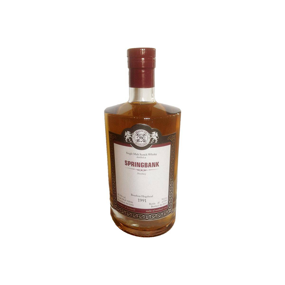 Springbank 1991 21 Years Single Malt Whisky