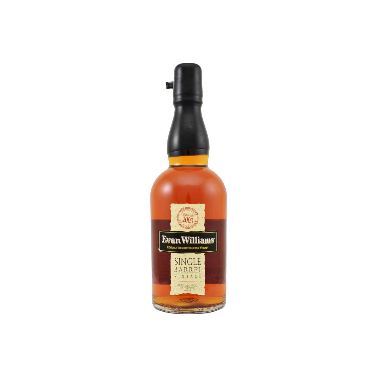 Evan Williams Single Cask 2003 10 Years Bourbon Whisky