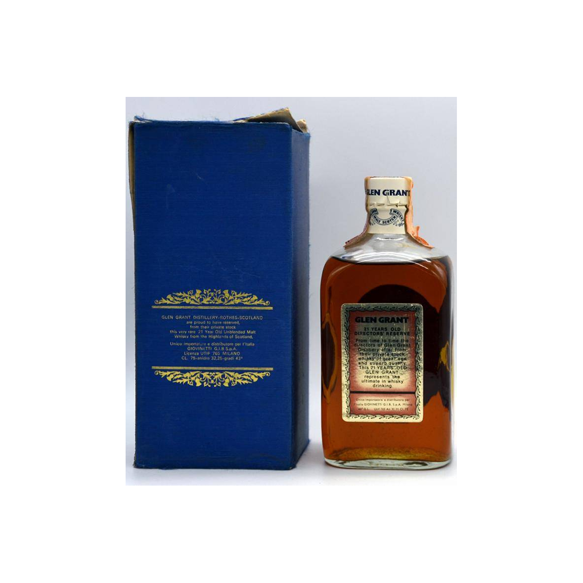 Glen Grant 21 Years Single Malt Whisky 3