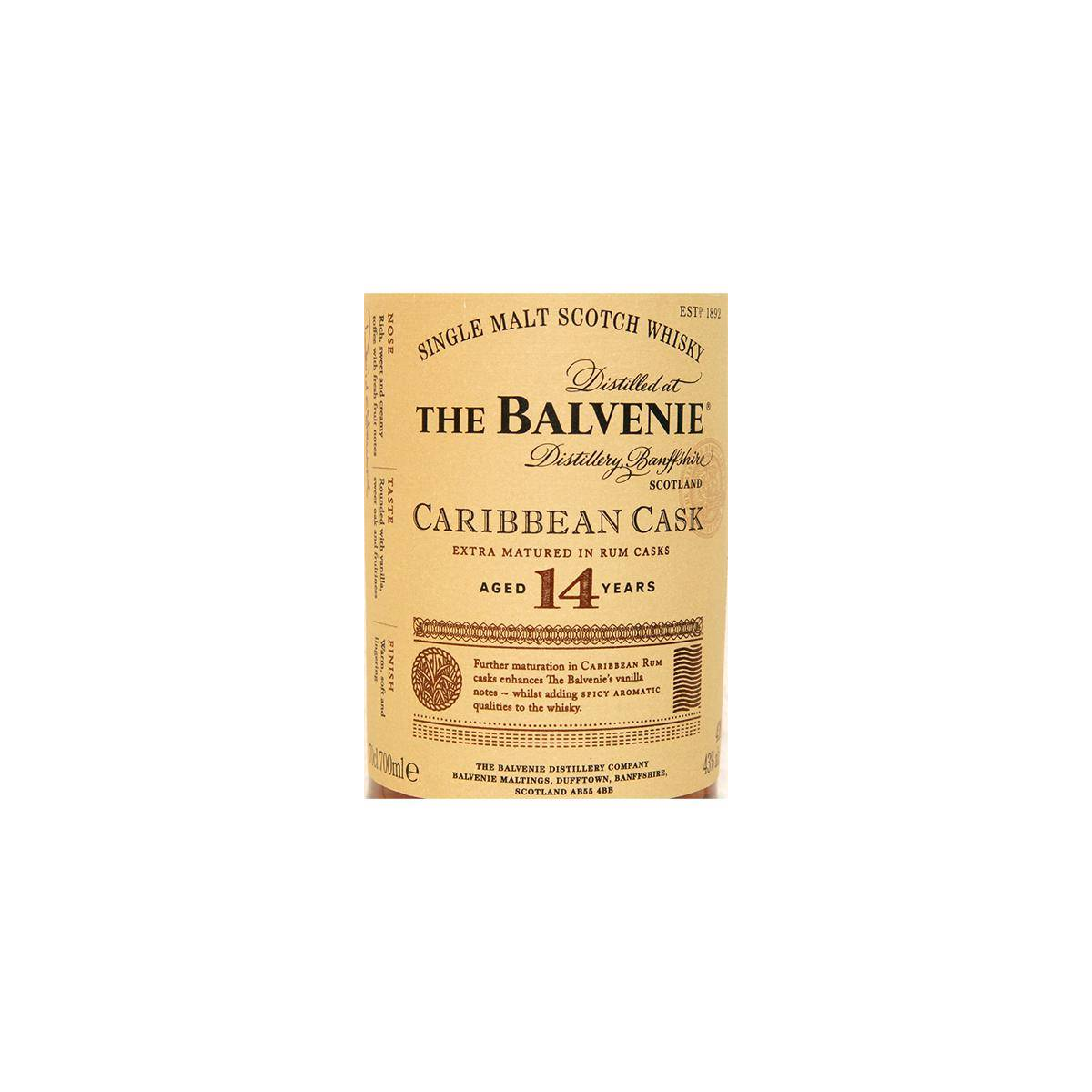 The Balvenie 14 Years Single Malt Whisky 3