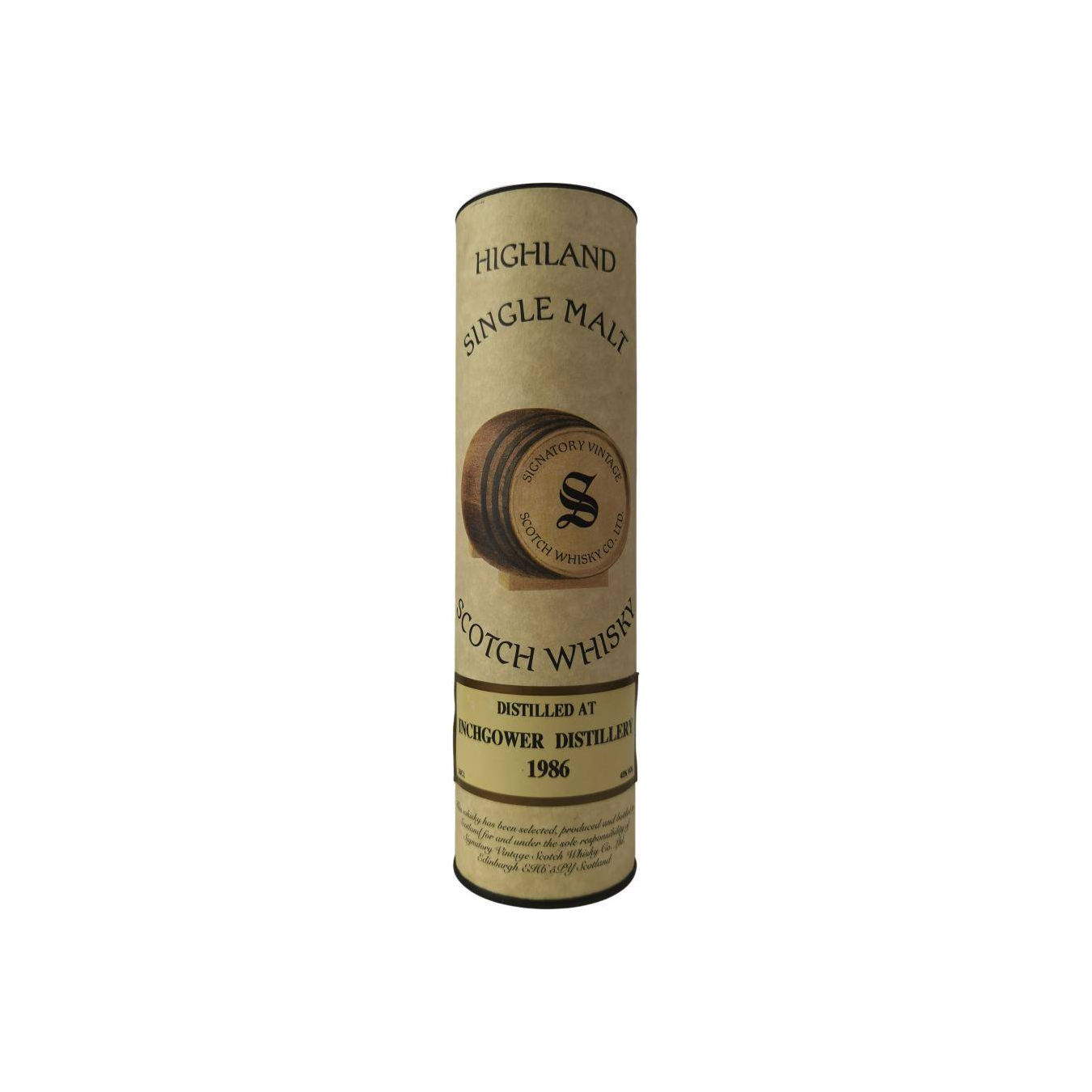 Inchgower Vintage Collection 1986 12 Years Single Malt Whisky 2