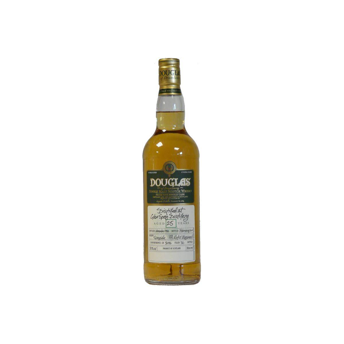 Glen Spey 1986 25 Years Single Malt Whisky 2