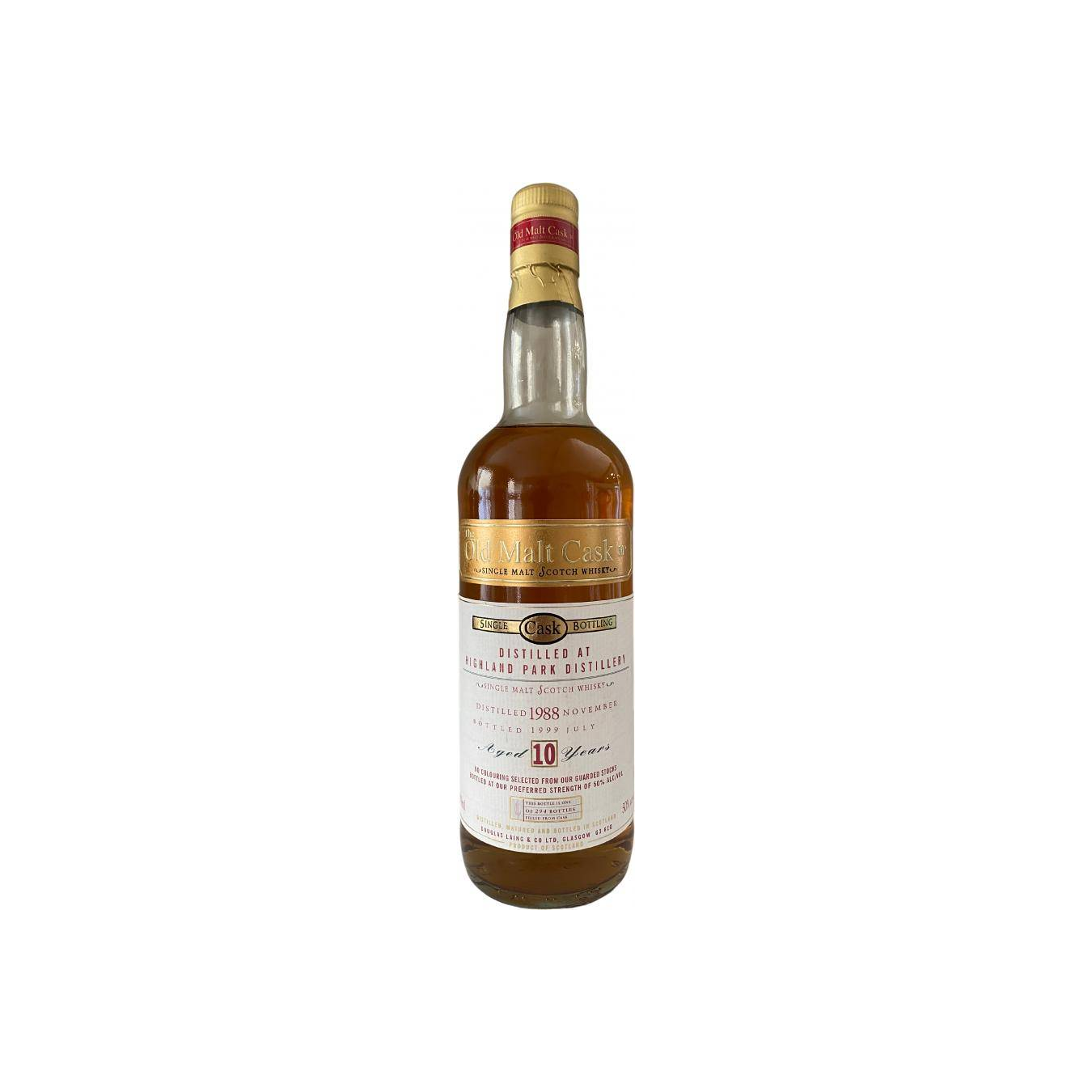 Highland Park Old Malt Cask 1988 10 Years Single Malt Whisky