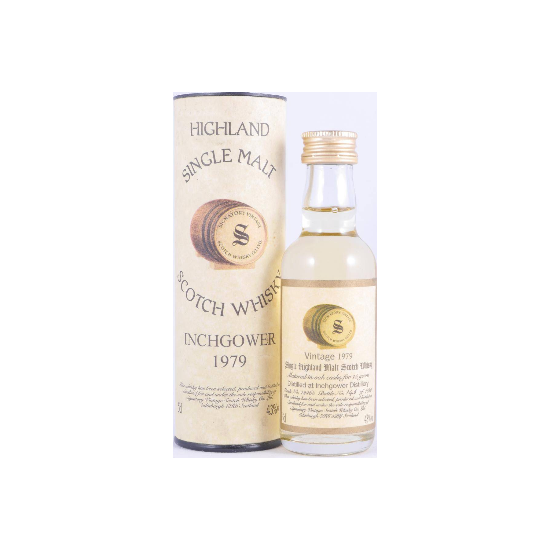 Inchgower Vintage Collection 1979 15 Years Single Malt Whisky 2