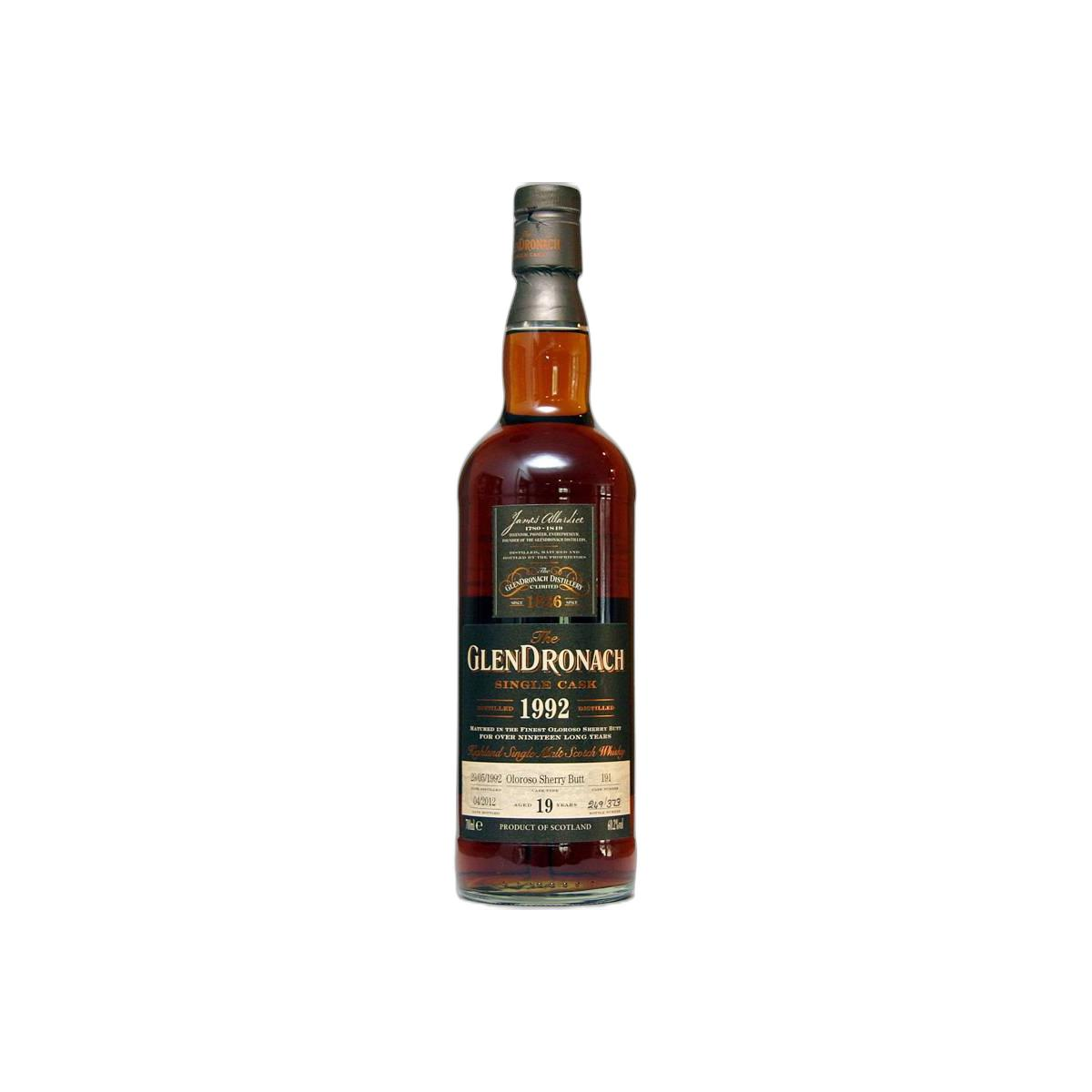 GlenDronach Single Cask 1992 19 Years Single Malt Whisky