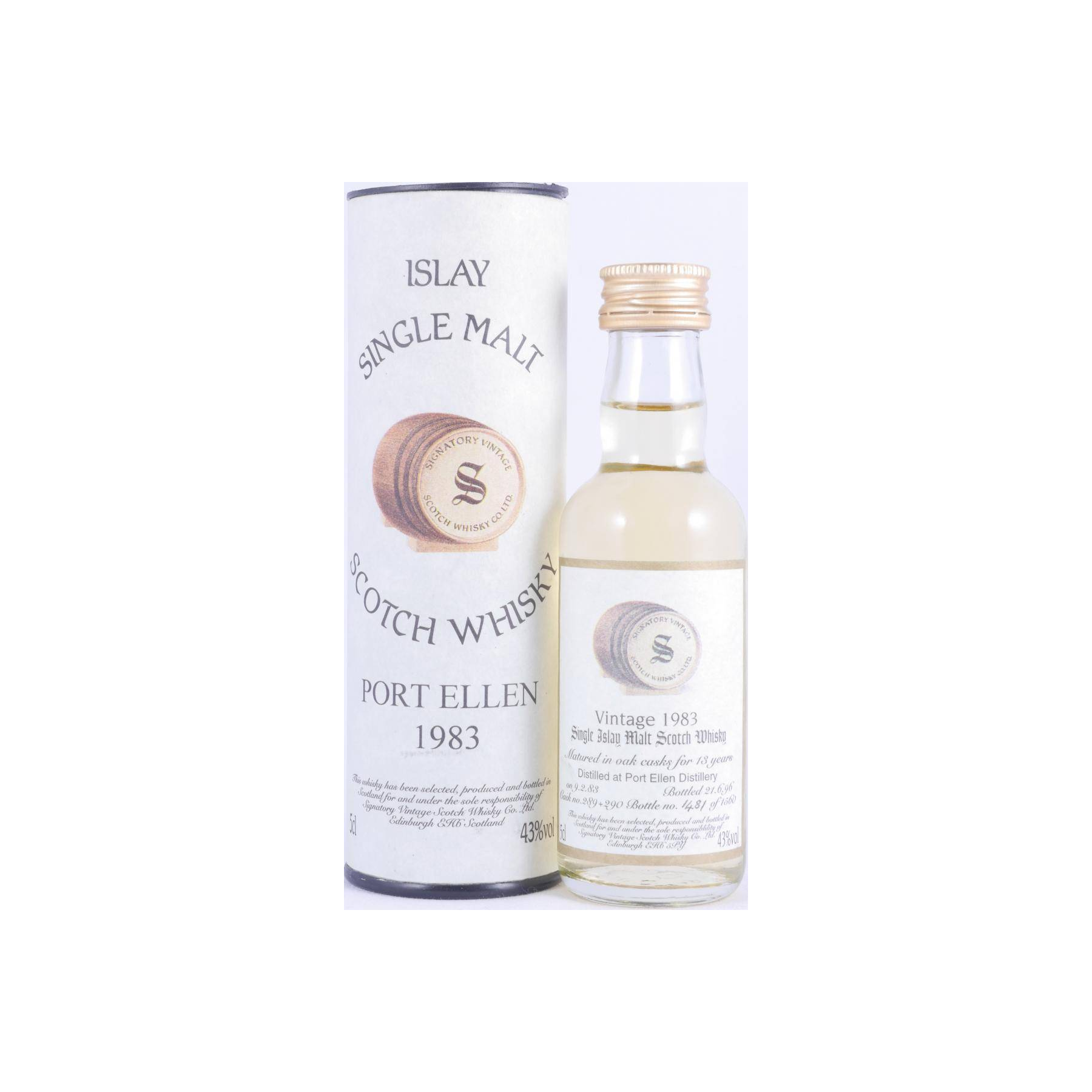Port Ellen 1983 13 Years Single Malt Whisky 3