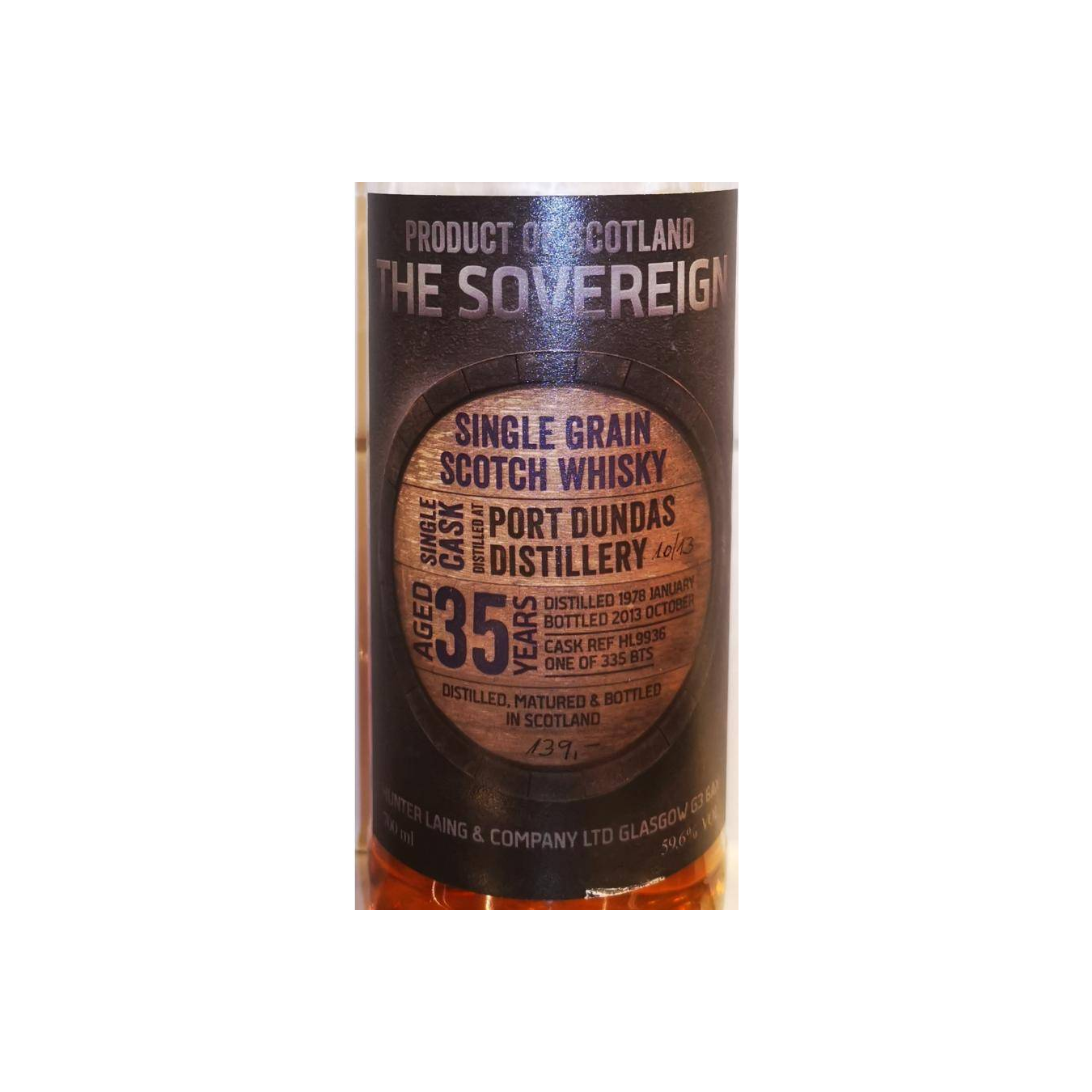 Port Dundas 1978 35 Years Single Grain Whisky