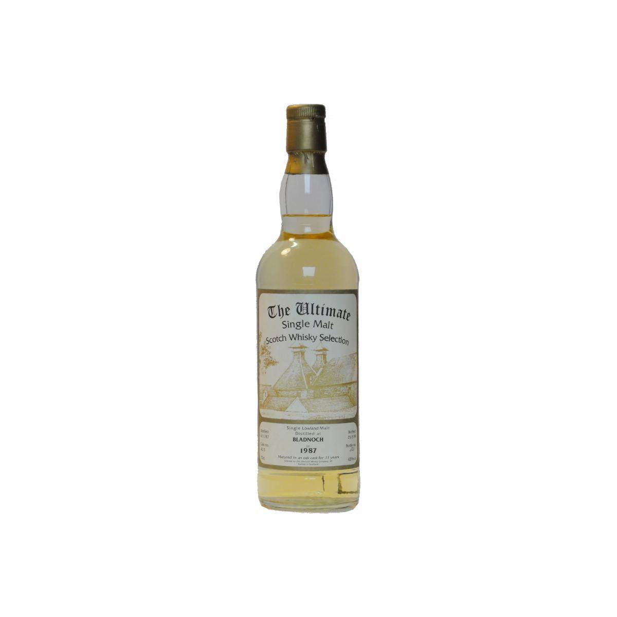 Bladnoch The Ultimate 1987 11 Years Single Malt Whisky