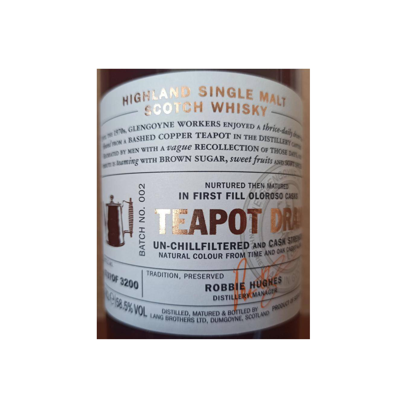 Glengoyne 1998 Single Malt Whisky 3