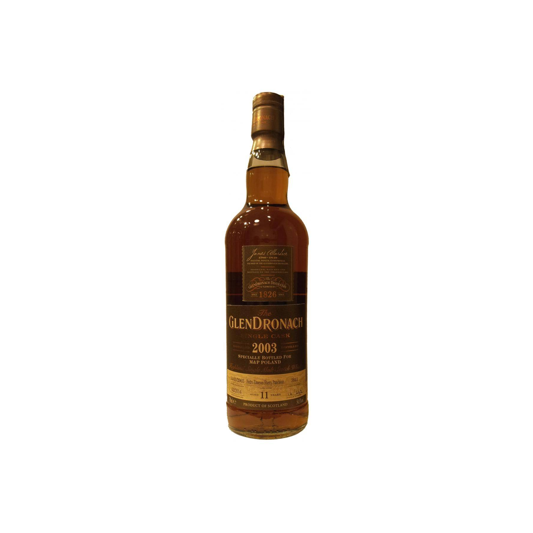 GlenDronach Single Cask 2003 11 Years Single Malt Whisky 3