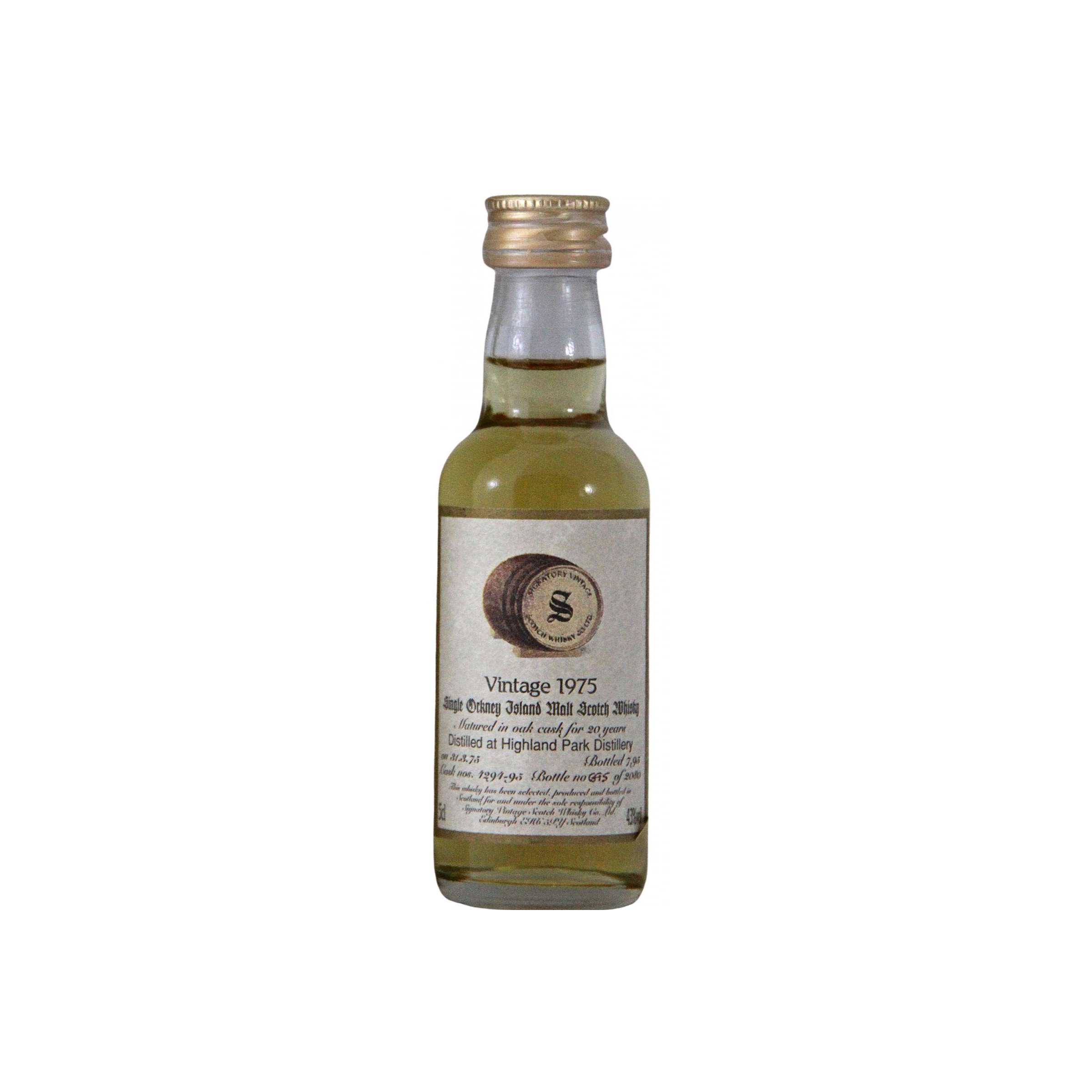 Highland Park 1975 20 Years Single Malt Whisky 2