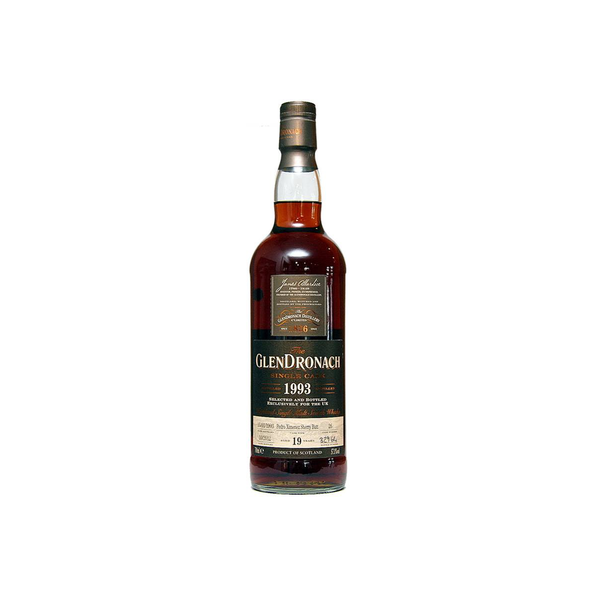 GlenDronach Single Cask 1993 19 Years Single Malt Whisky