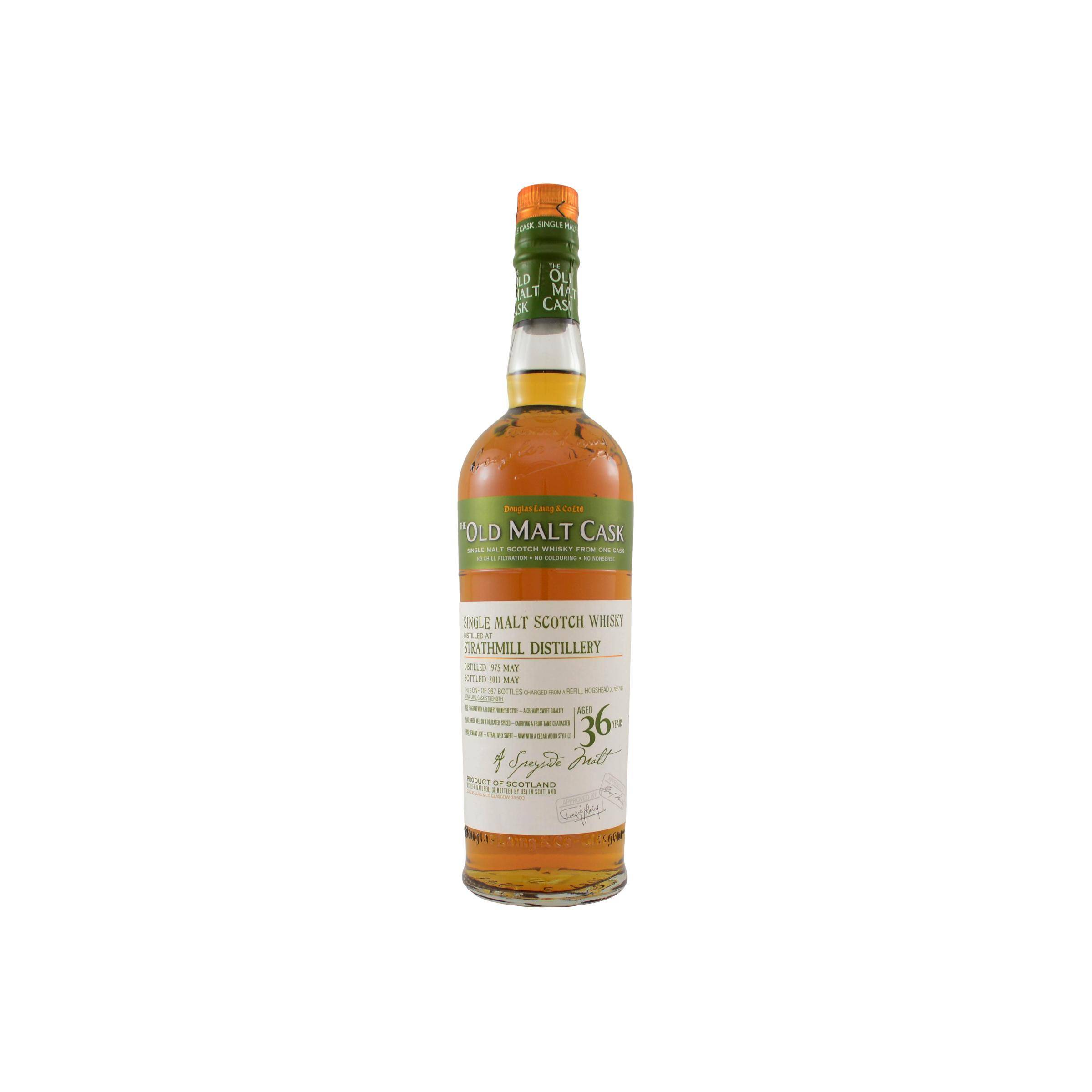 Strathmill Old Malt Cask 1975 36 Years Single Malt Whisky