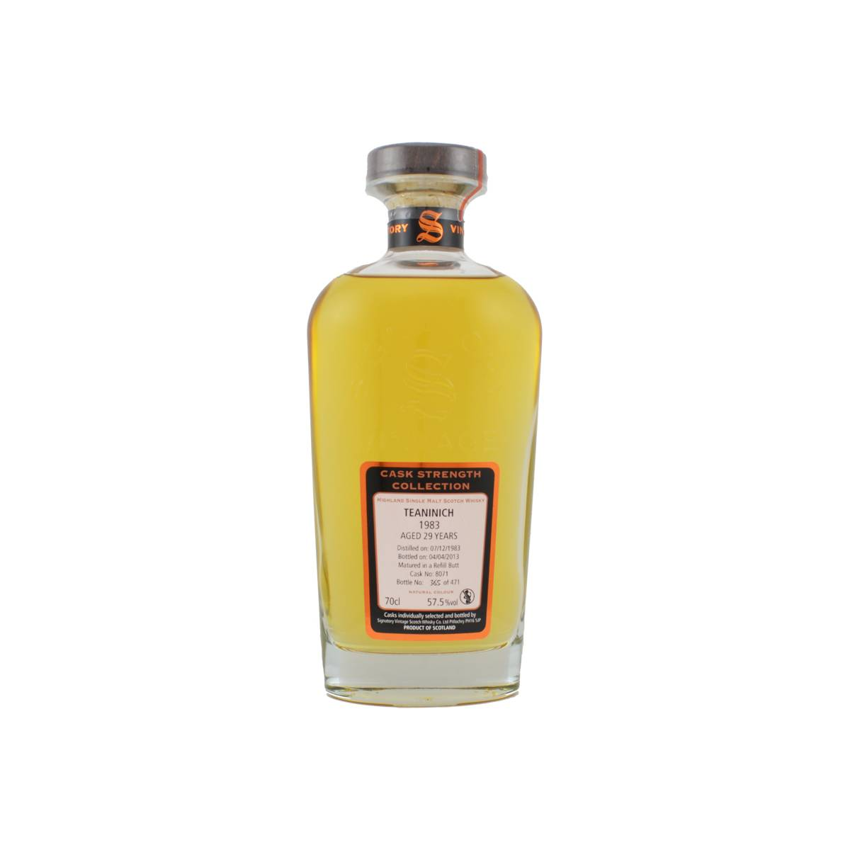 Teaninich Cask Strength Collection 1983 29 Years Single Malt Whisky