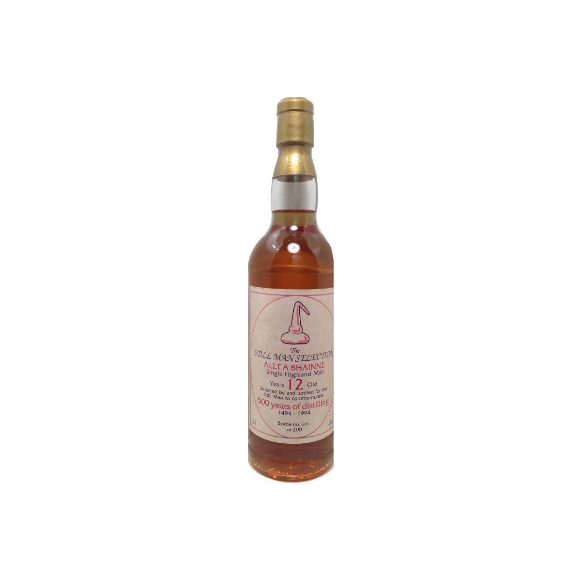 Allt-A-Bhainne 12 Years Single Malt Whisky