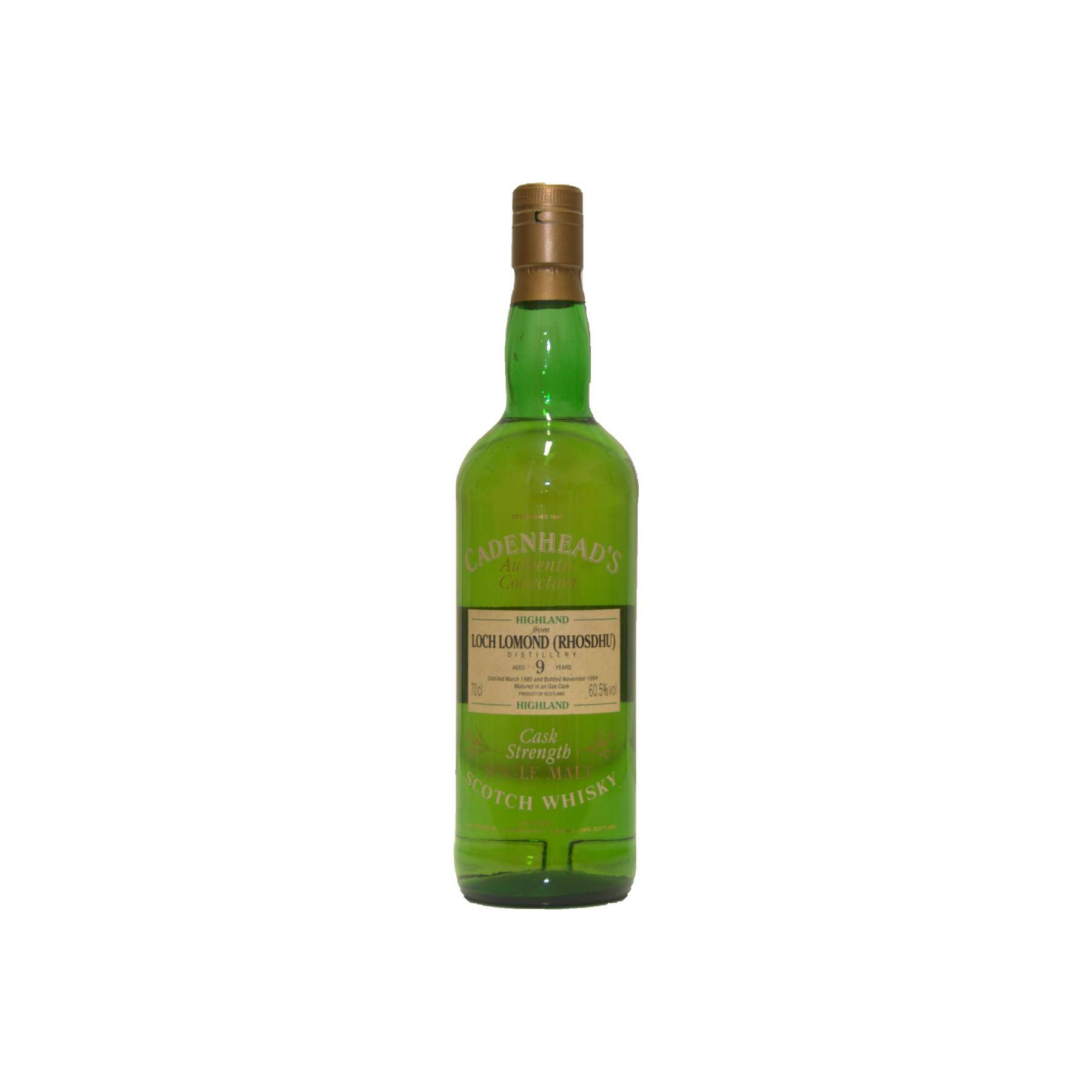 Loch Lomond Authentic Collection 1985 9 Years Single Malt Whisky