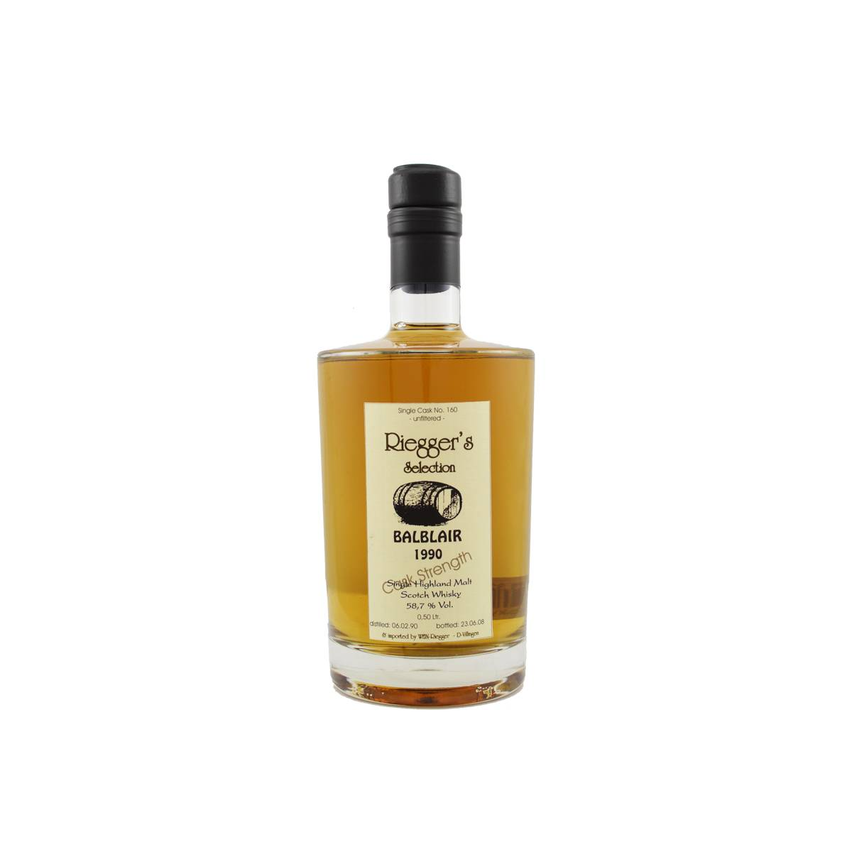Balblair Cask Strength Collection 1990 18 Years Single Malt Whisky