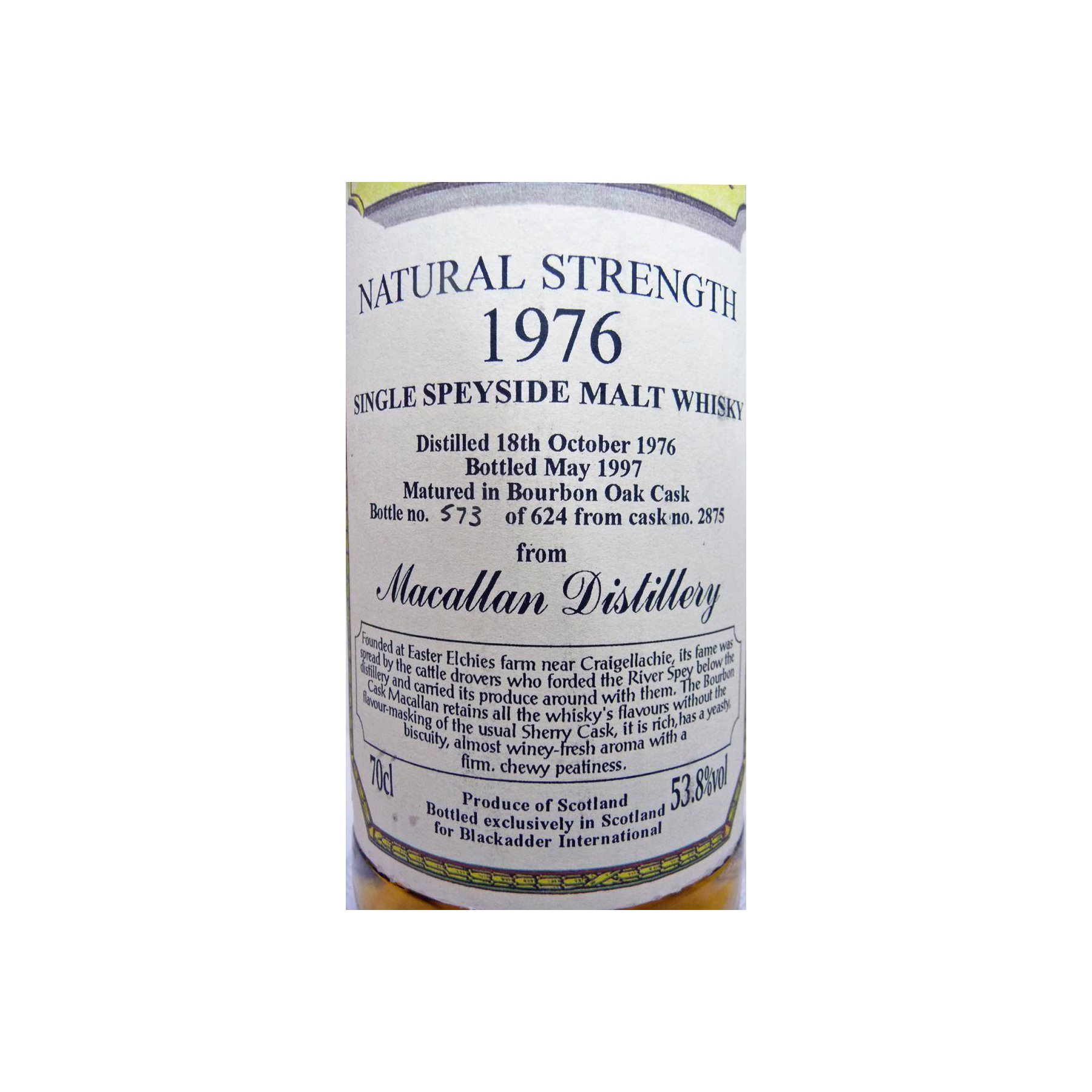 The Macallan 1976 20 Years Single Malt Whisky 2