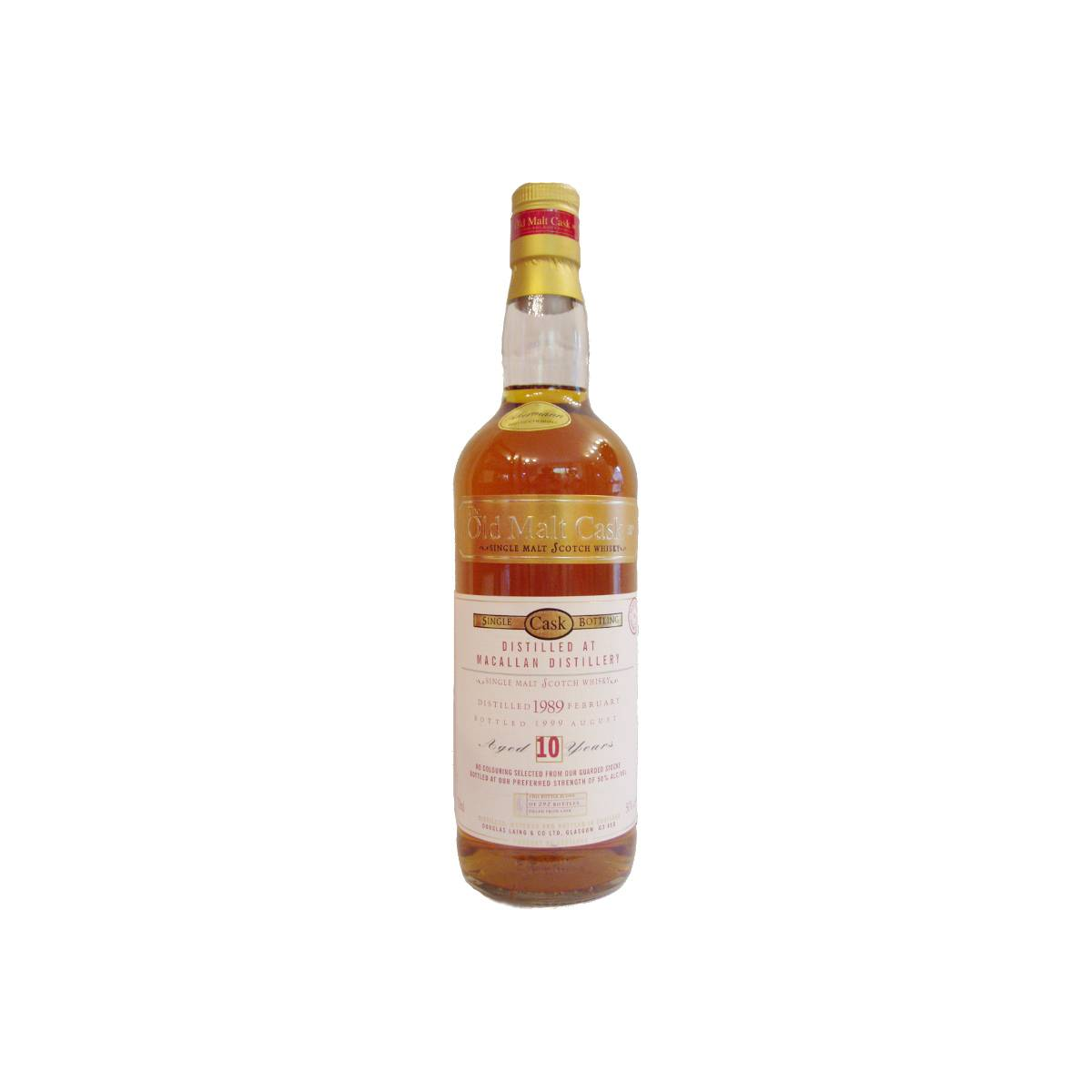 The Macallan Old Malt Cask 1989 10 Years Single Malt Whisky
