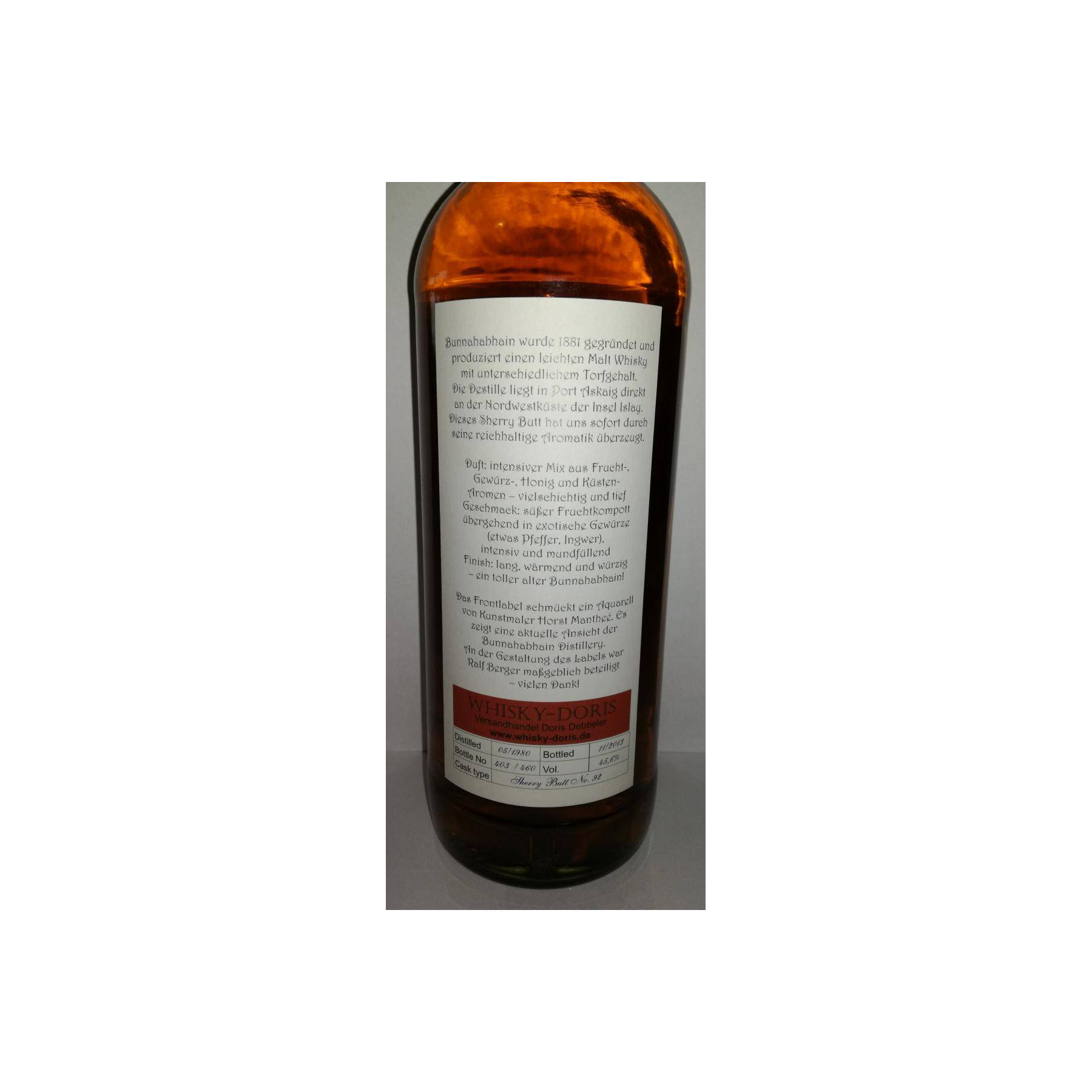 Bunnahabhain 1980 33 Years Single Malt Whisky 3
