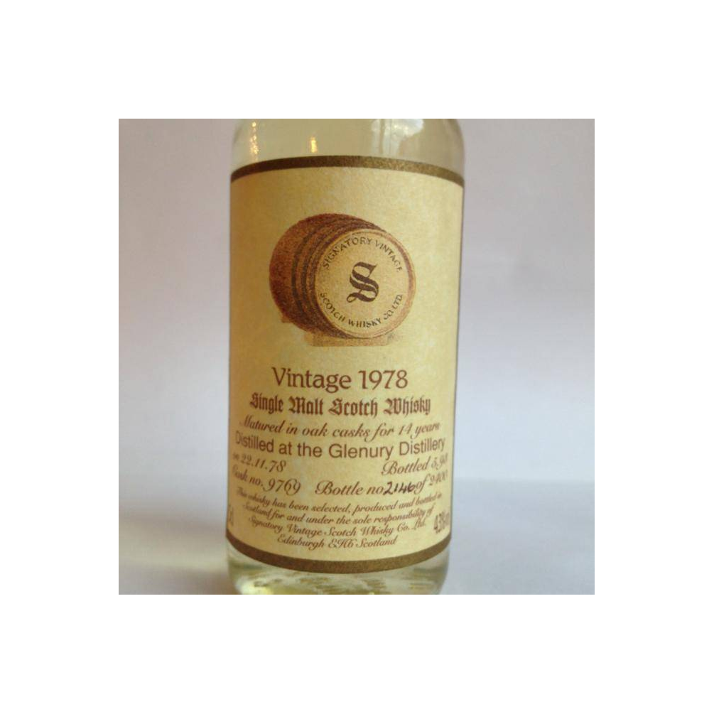 Glenury Royal 1978 14 Years Single Malt Whisky 2