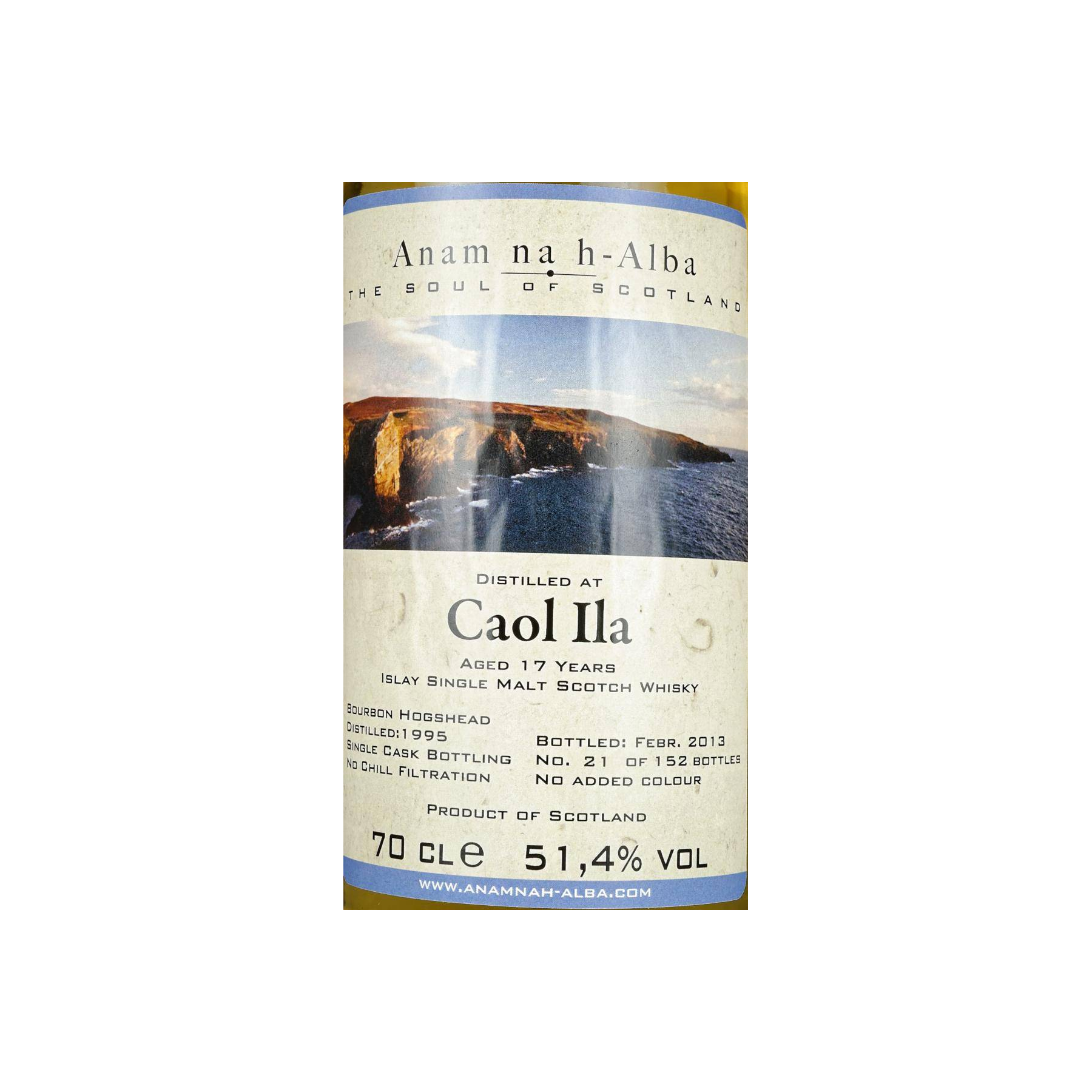 Caol Ila 1995 17 Years Single Malt Whisky 2